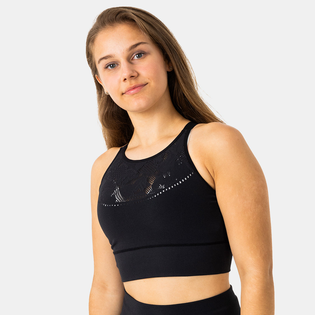 MTV Women's Sporty Sculpt Longline Seamless Bra Capelli Sport S / M