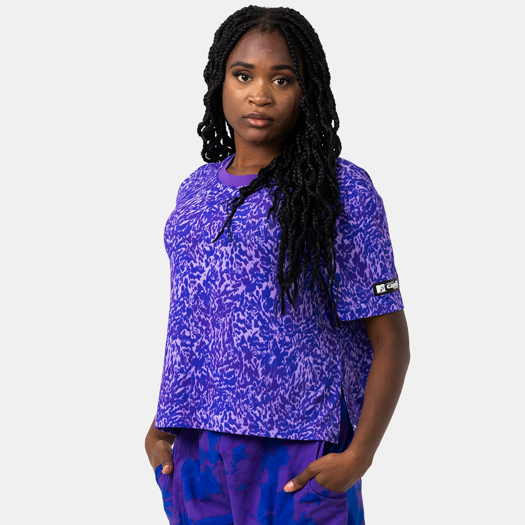 MTV Women's Push It Boxy Tee Capelli Sport XS