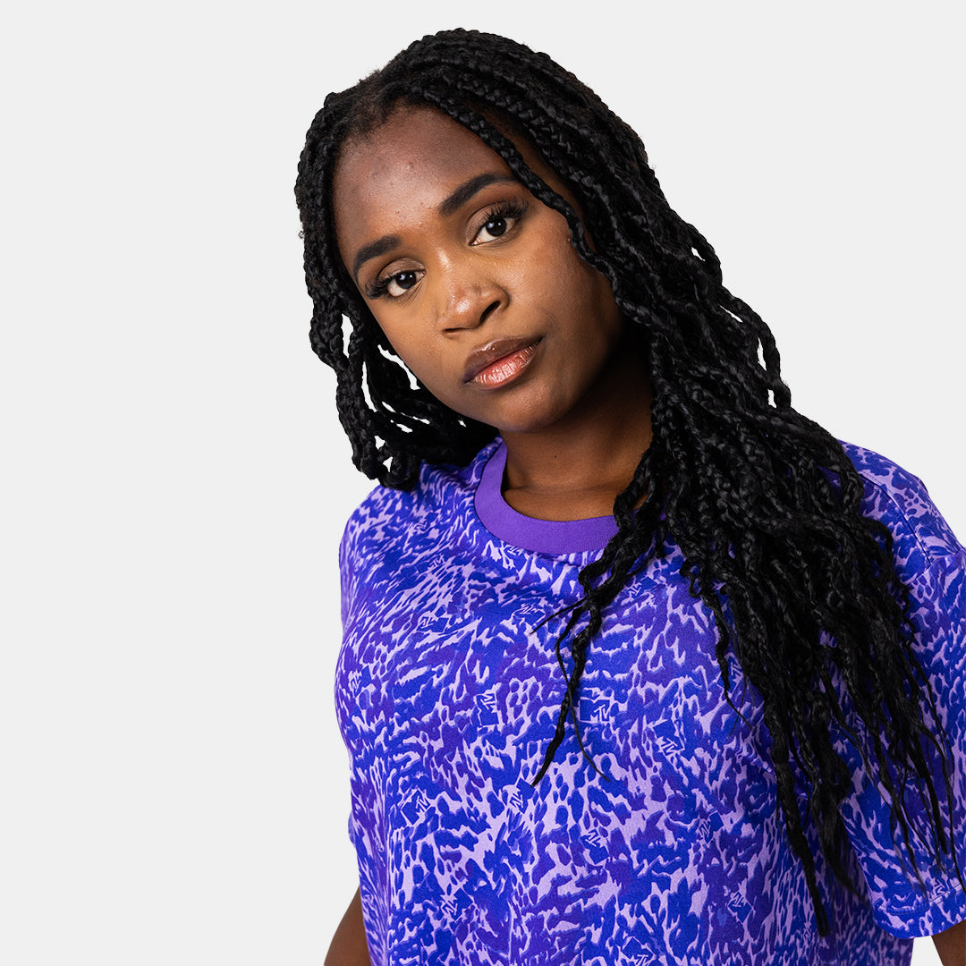 MTV Women's Push It Boxy Tee Capelli Sport
