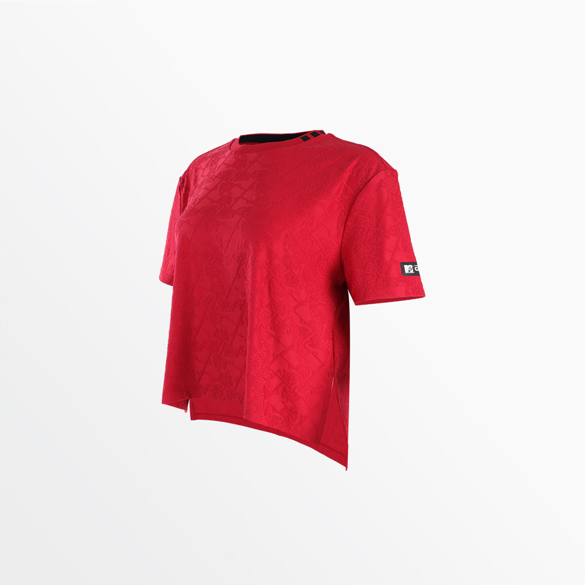 MTV Women's Push It Jacquard Boxy Tee Capelli Sport