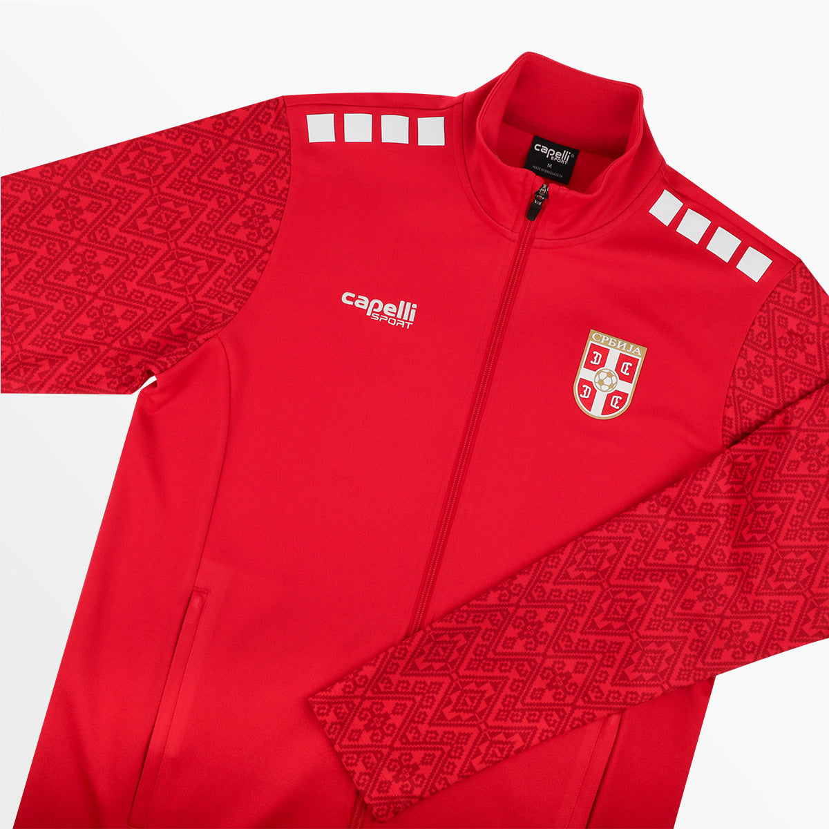 Youth Serbia Anthem Jacket Capelli Sport