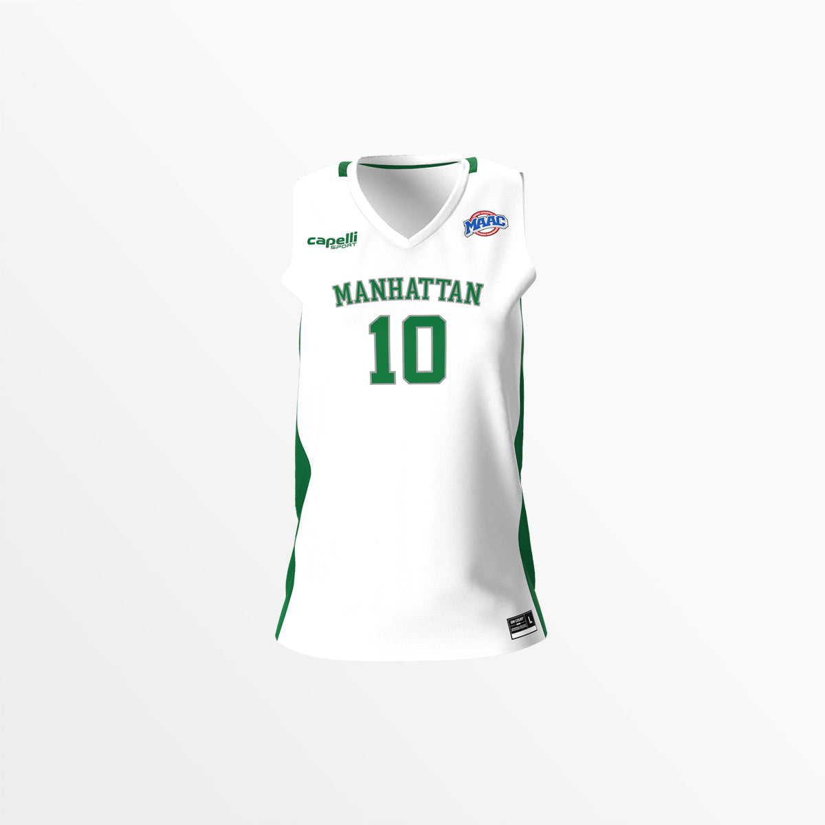 Manhattan University Women’s Basketball Replica Jersey Capelli Sport Women XS