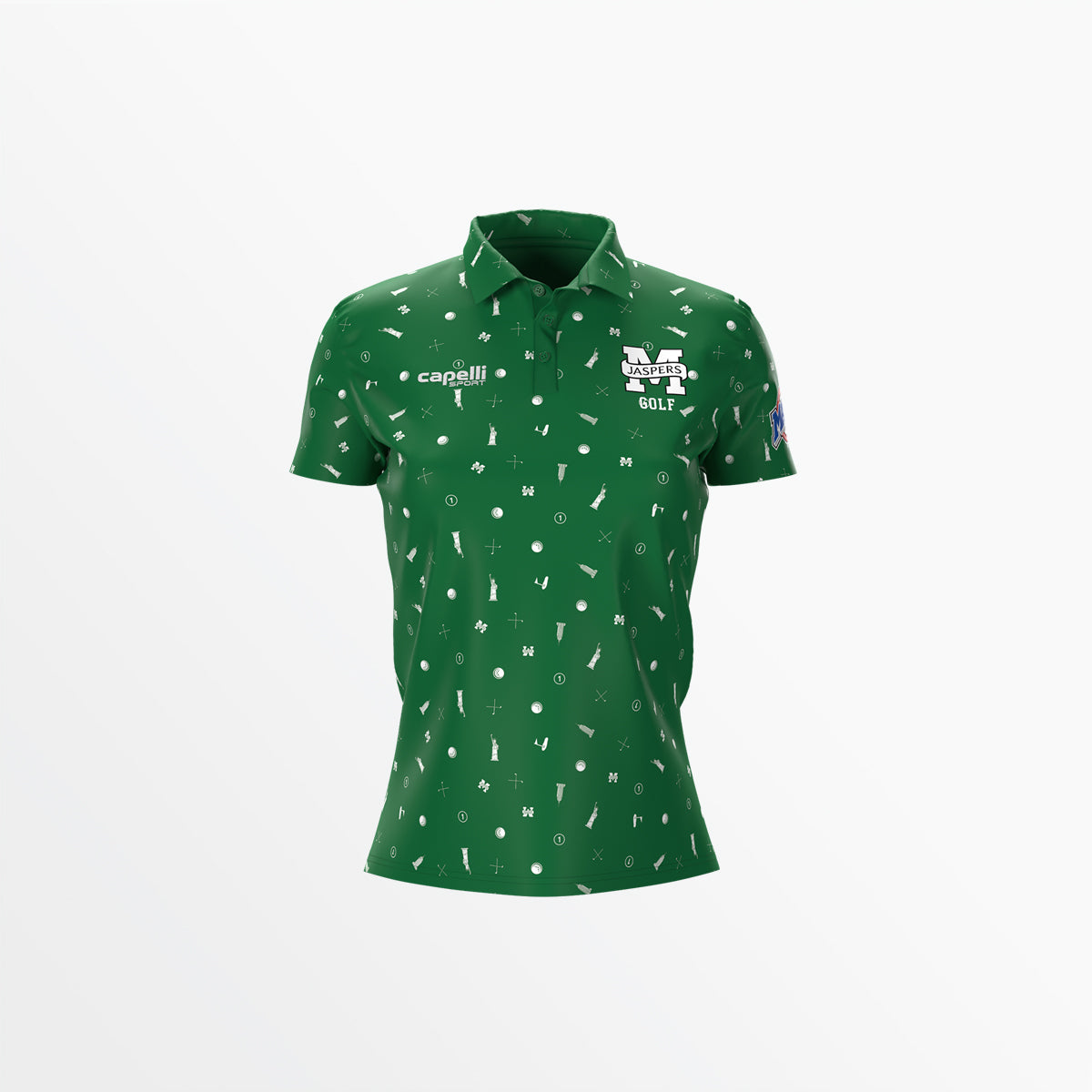 Manhattan University Golf Polo Capelli Sport Women's XS