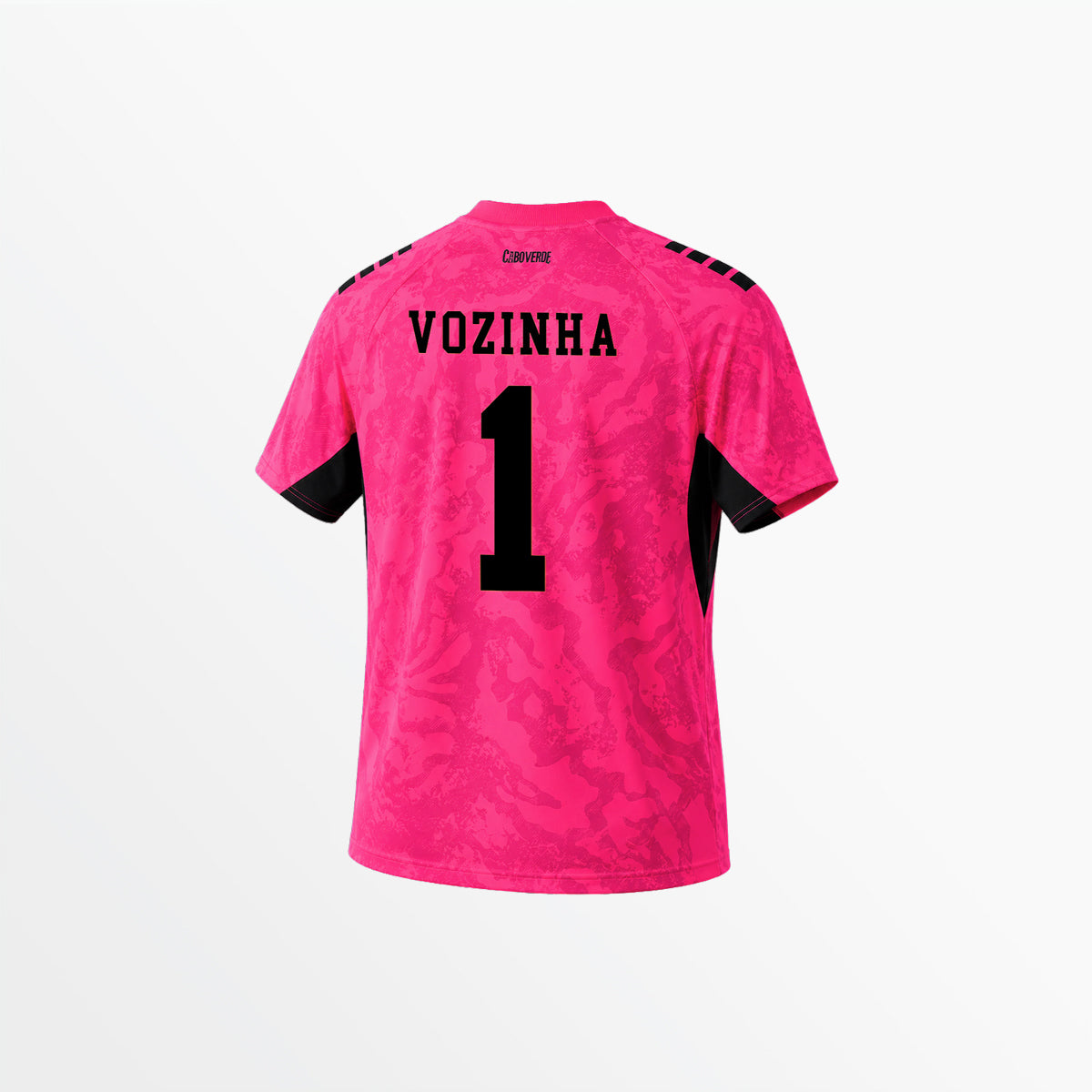 Youth Cabo Verde 2026 Bright Pink Goalkeeper Replica Jersey Capelli Sport