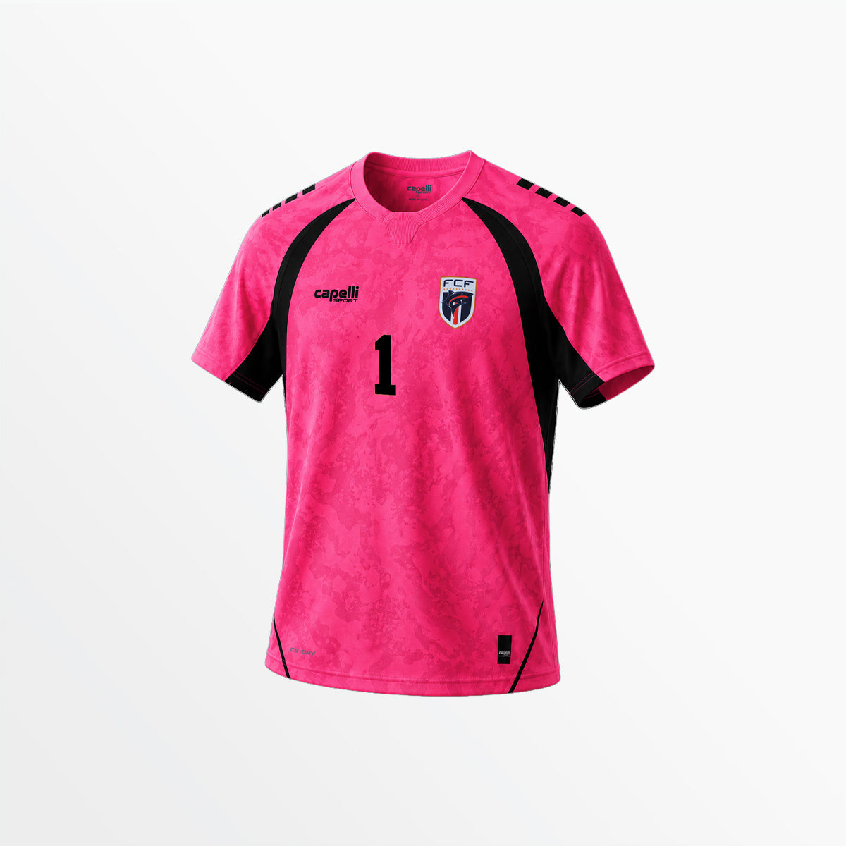 Adult Cabo Verde 2026 Bright Pink Goalkeeper Replica Jersey Capelli Sport