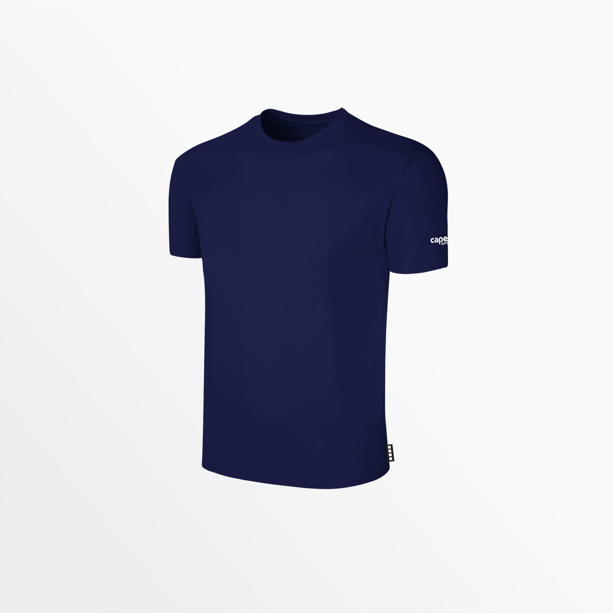 Youth Basics Tee With Sleeve Logo Shirt Capelli Sport Navy XXS