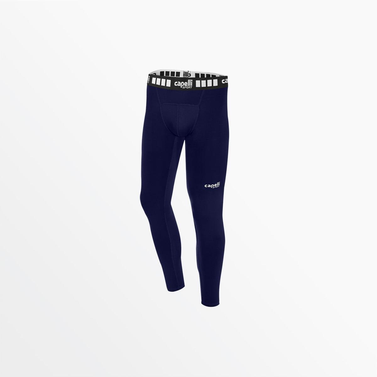 Boy's Performance Tights Capelli Sport S Navy