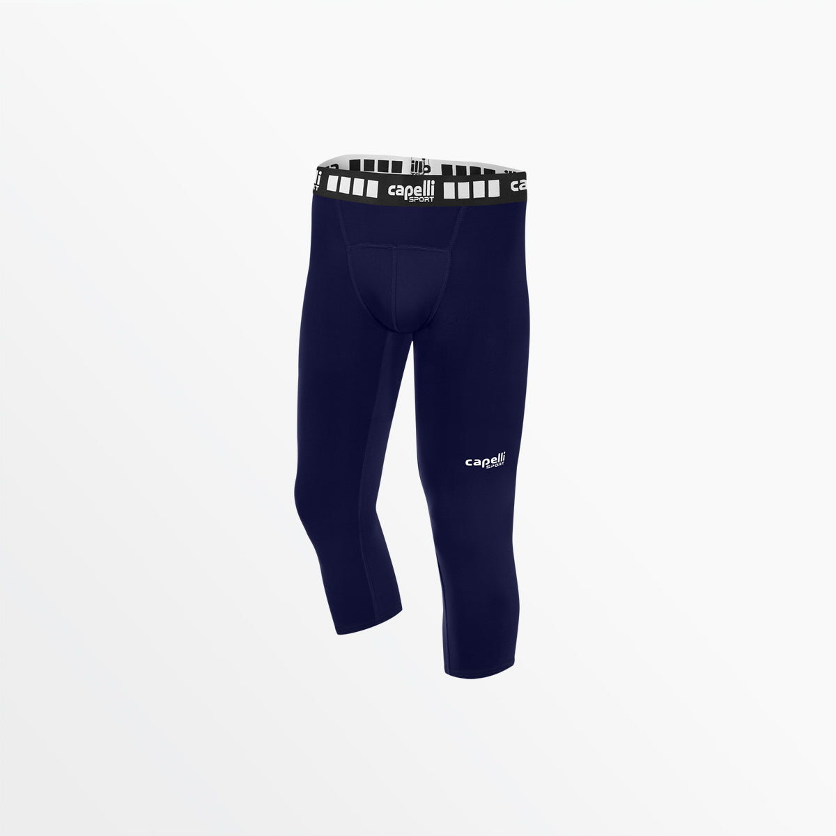 Boy's 3/4 Performance Tights Capelli Sport XXS Navy