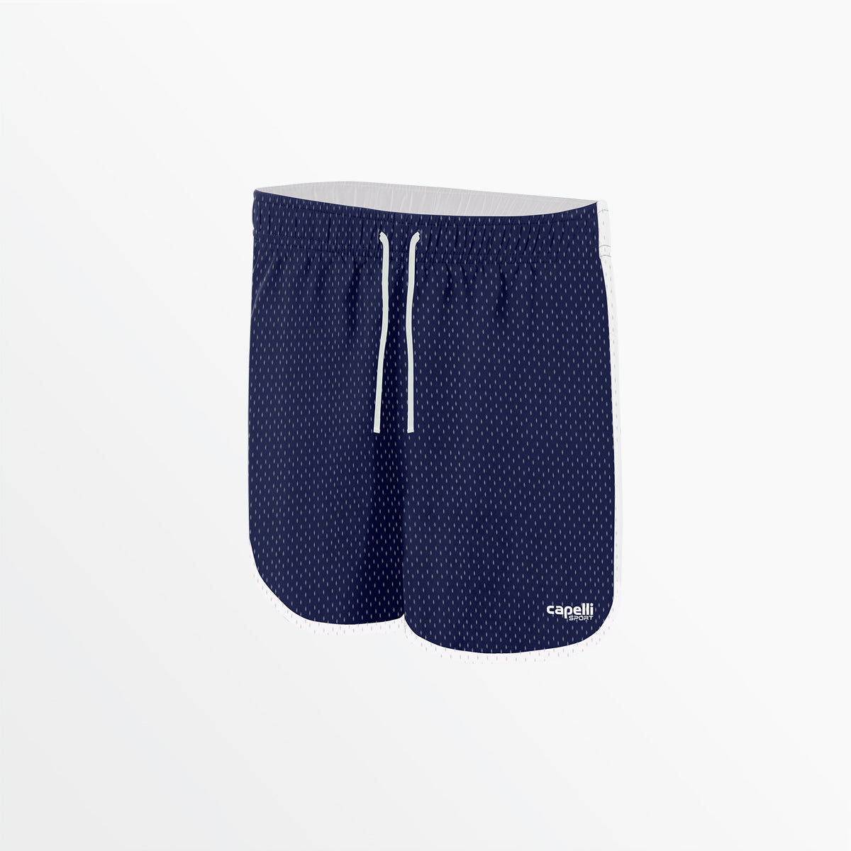 Women's 2-Tone Mesh Shorts Capelli Sport Navy XS