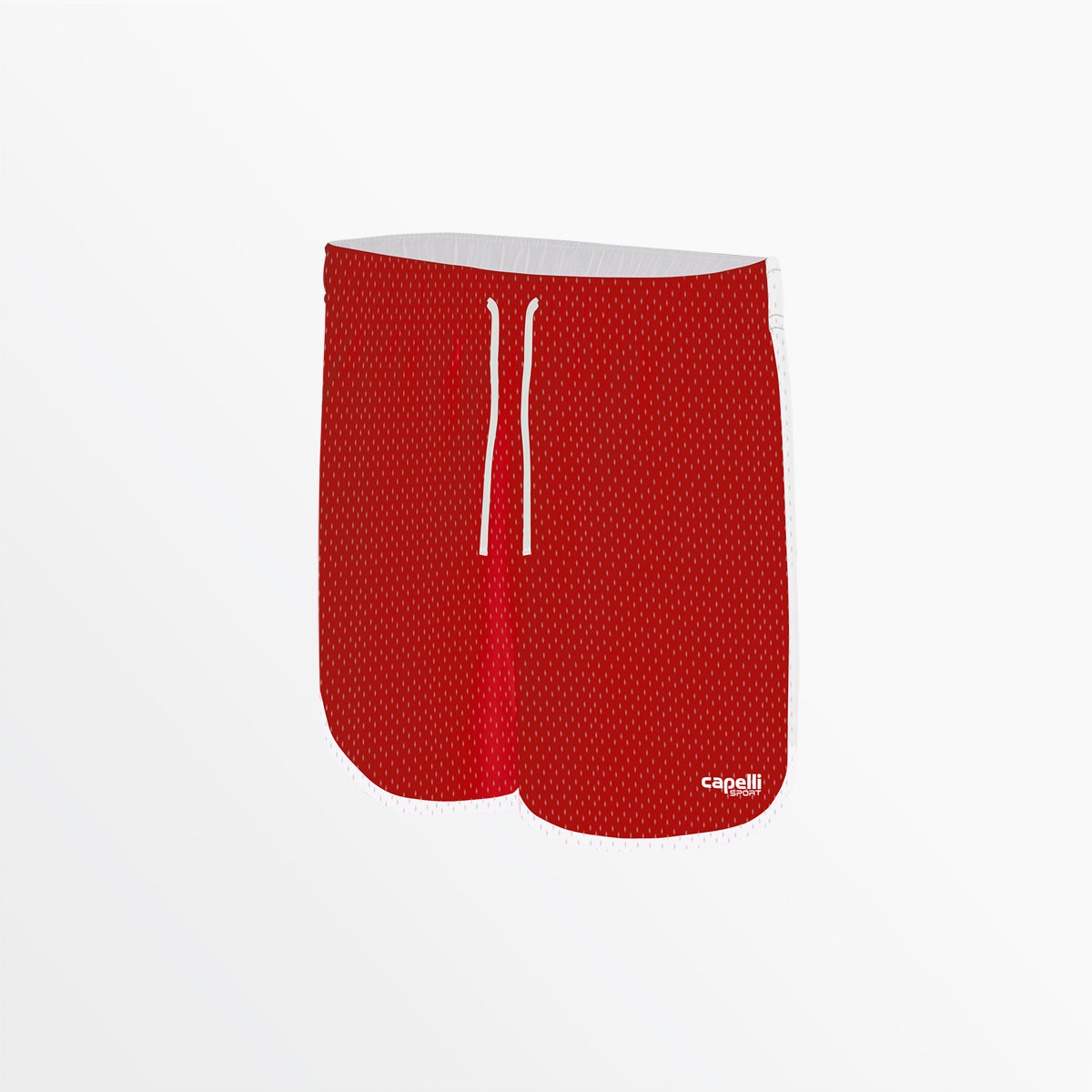 Women's 2-Tone Mesh Shorts Capelli Sport Red XS