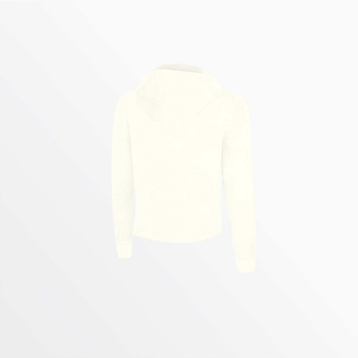 SWEAT À CAPUCHE COURT EN SHERPA POUR FEMME