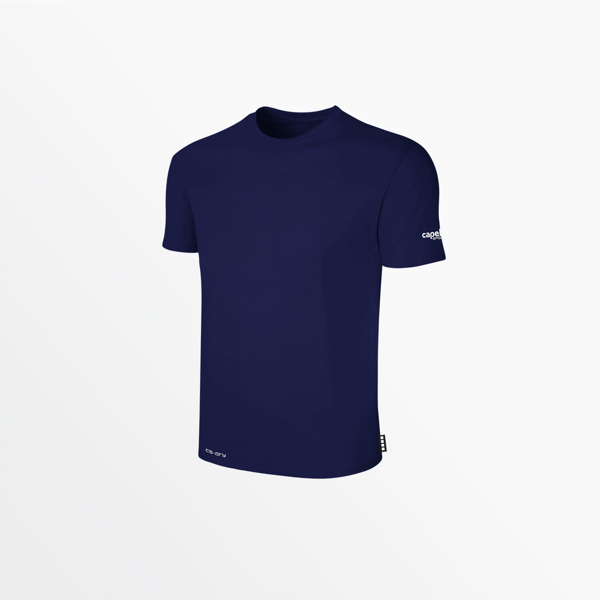 Men's CS-DRY Tee With Sleeve Logo Capelli Sport