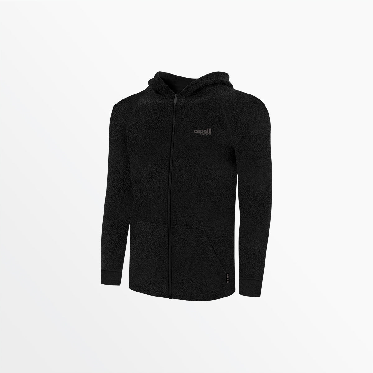 Youth Sherpa Zip Up Hoodie Capelli Sport