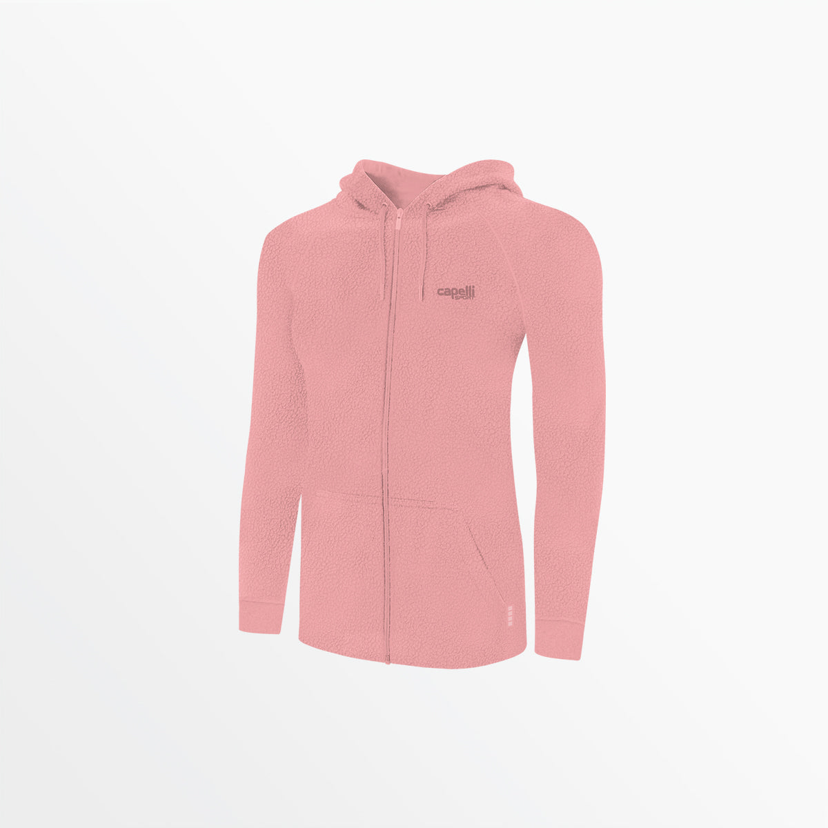 Pink sherpa zip discount up