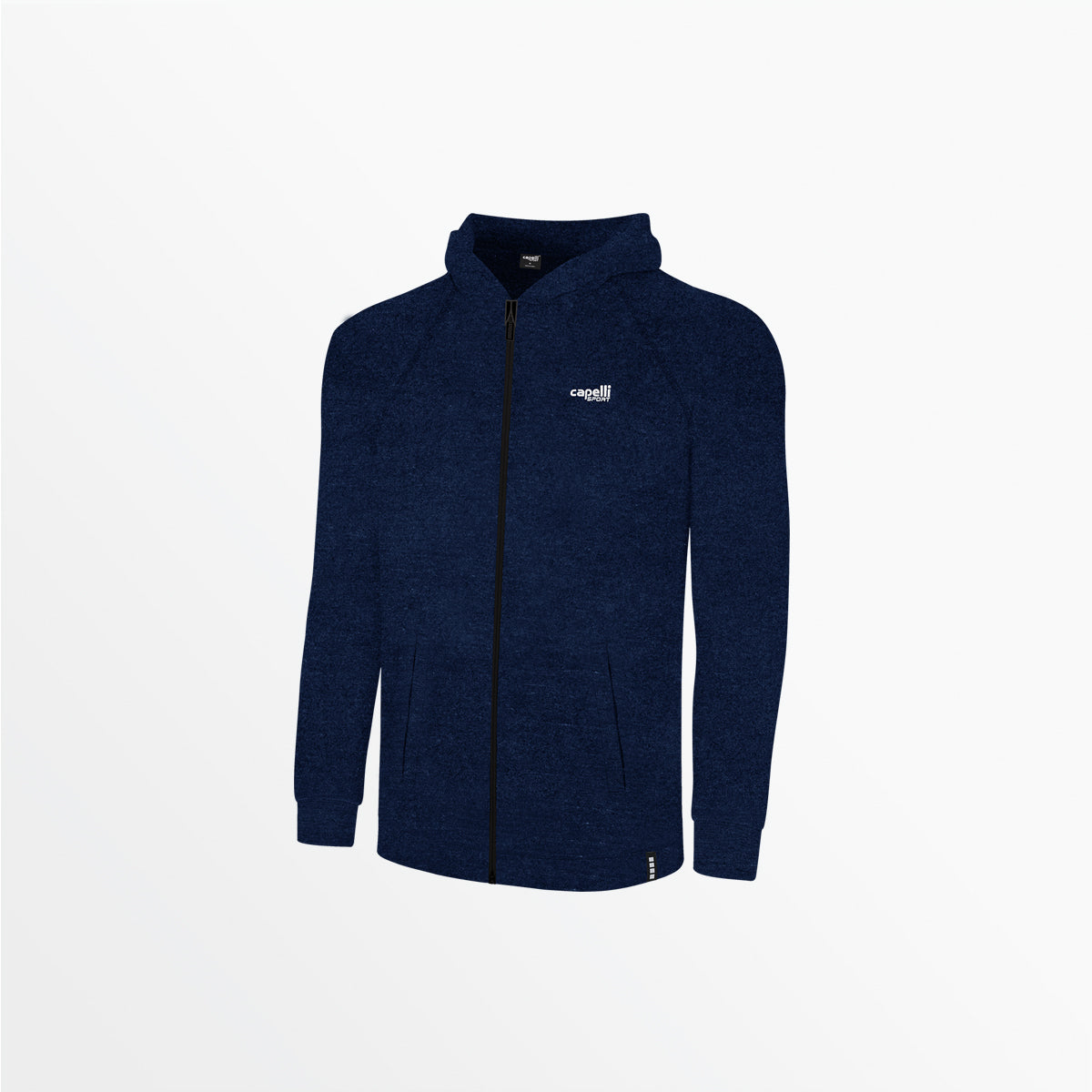 Youth Heathered Zip Up Hoodie Capelli Sport XXS