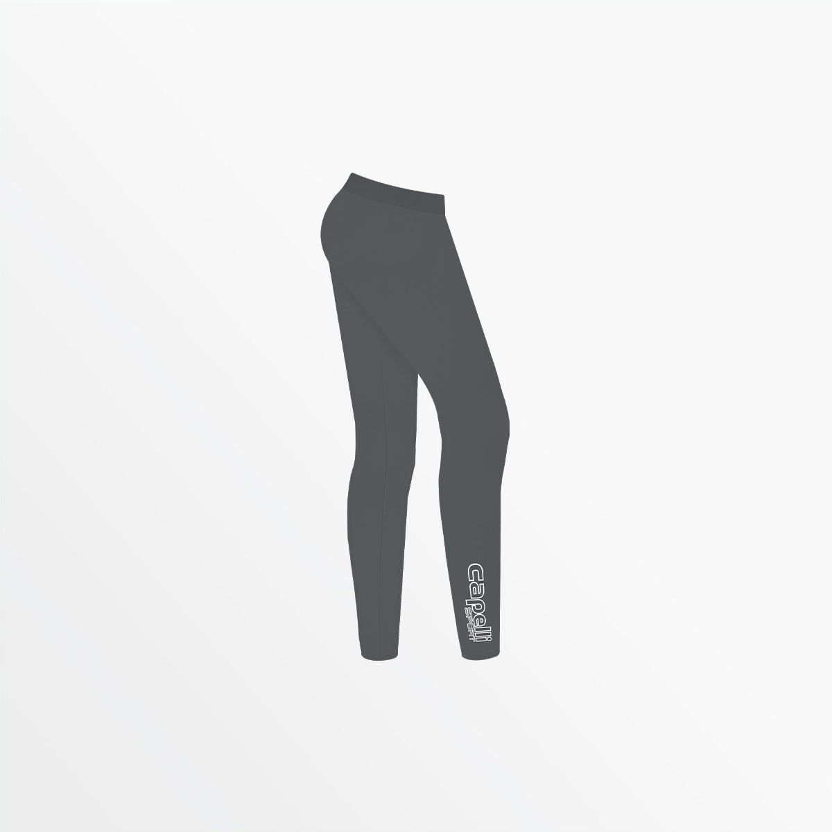 Women's Mid Rise Logo Cotton Leggings Capelli Sport