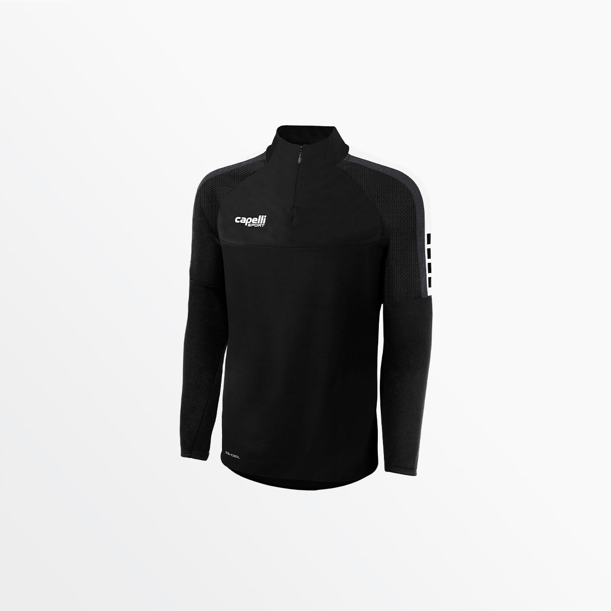 Men's Madison 1/4 Zip Technical Training Top Capelli Sport S