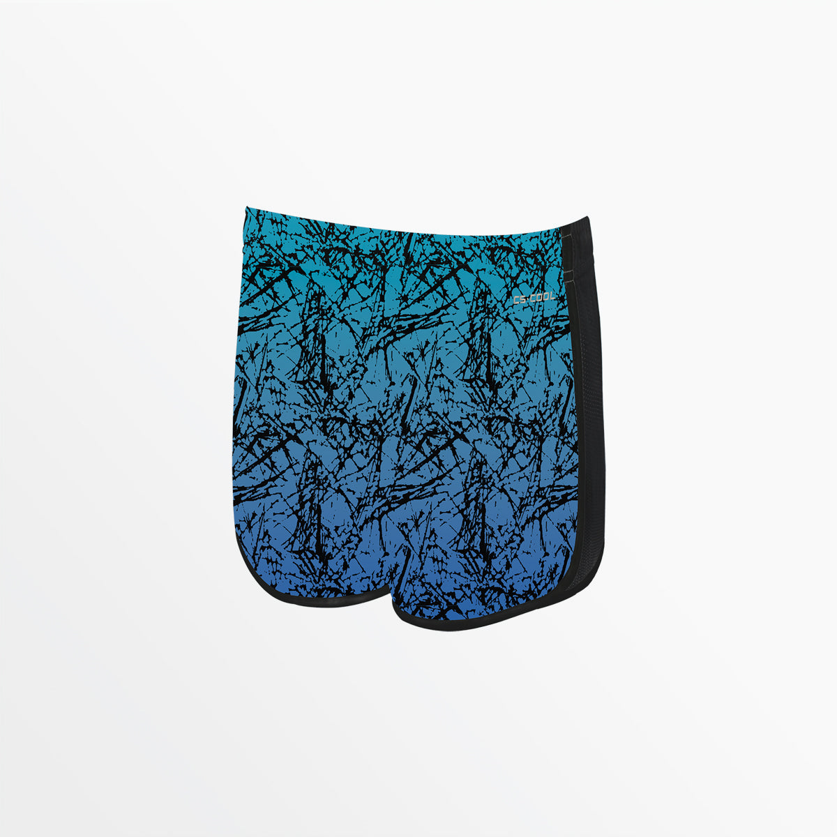 Girl's Distressed Ombre Running Shorts Capelli Sport