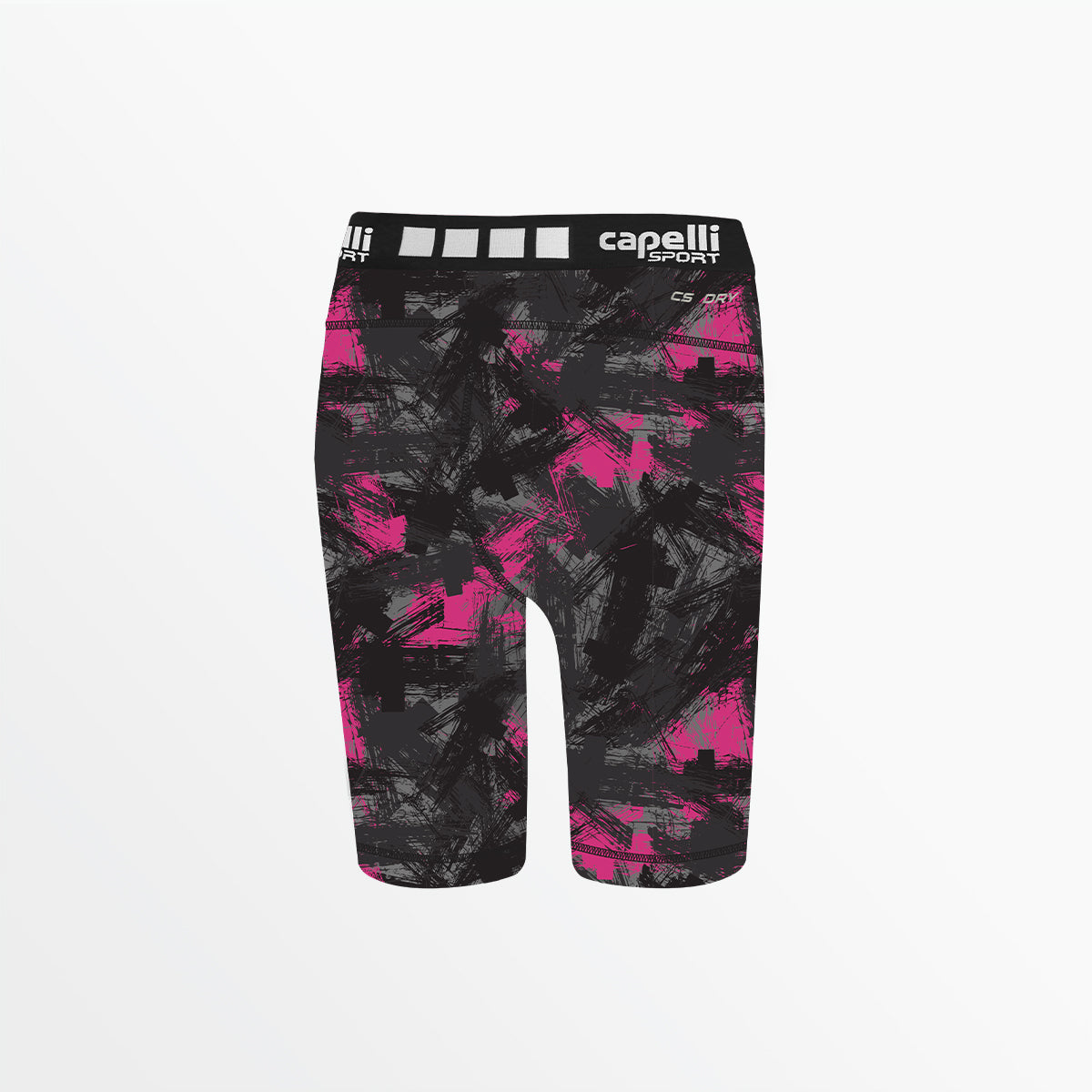 Girl's 3/4 Camo Strokes Biker Shorts Capelli Sport