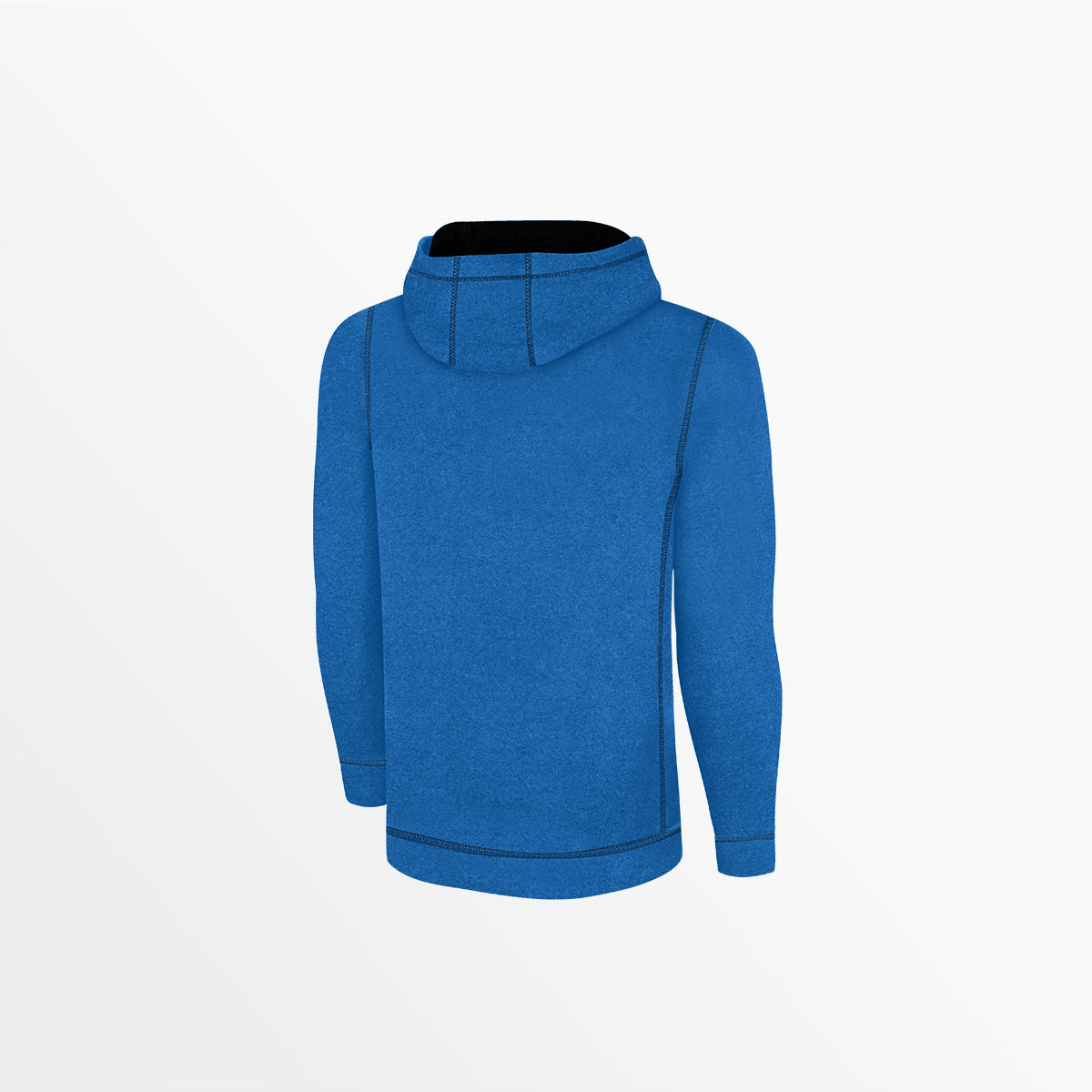 Men's Essential Heather Zip Up Hoodie Capelli Sport
