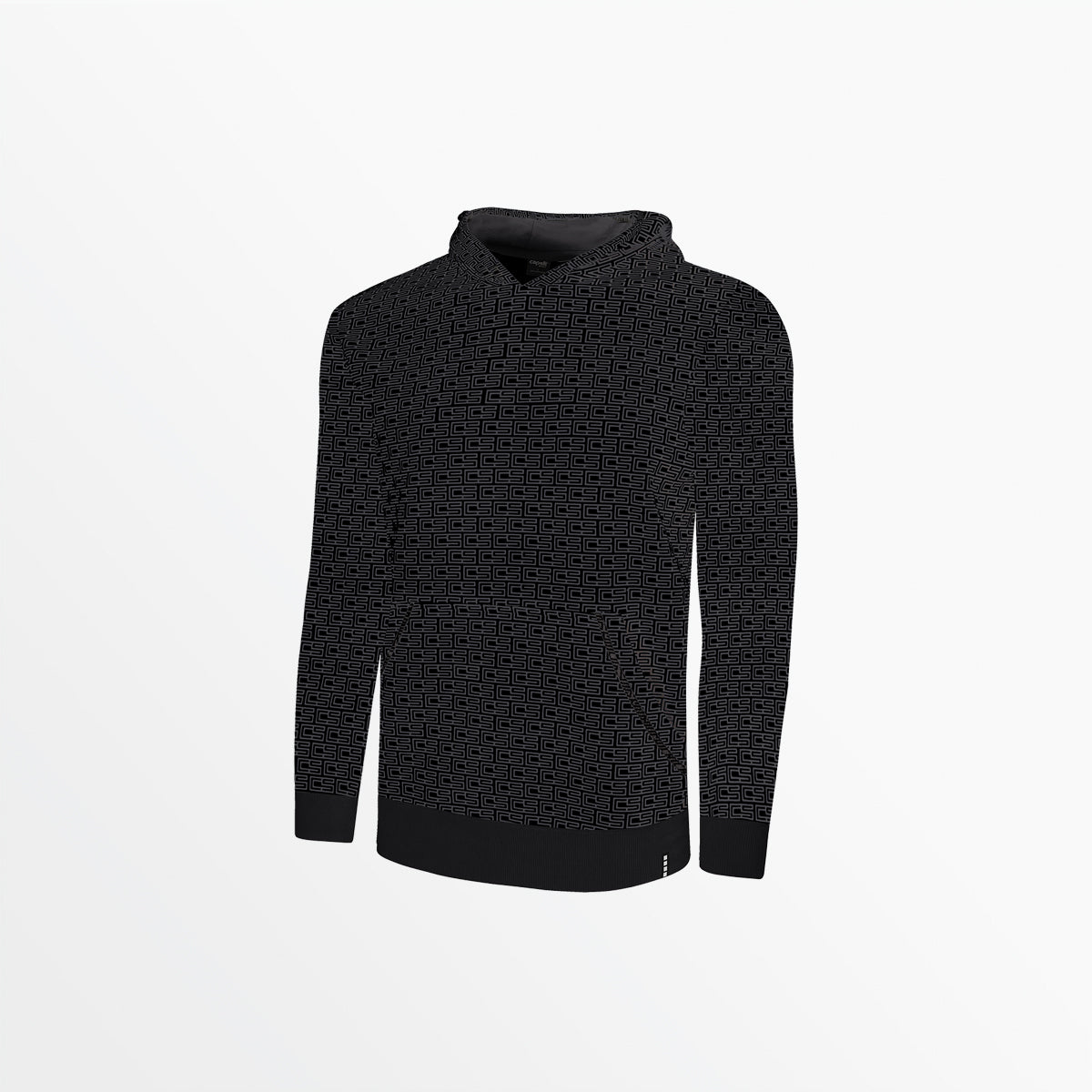 Youth CS Monogram Print Pullover Hoodie Capelli Sport