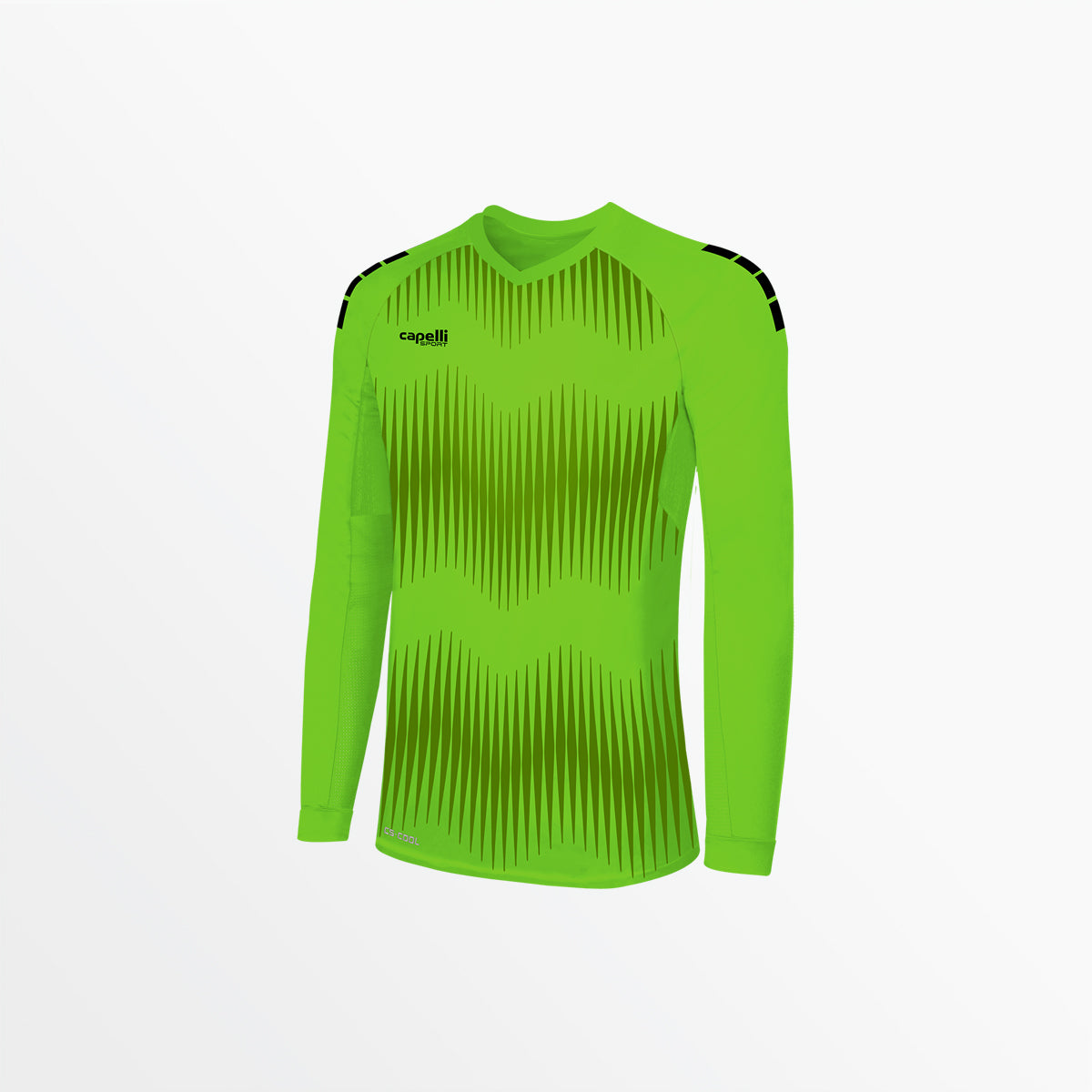 Women's Madison Static II Long Sleeve Goalkeeper Jersey With Padding Capelli Sport