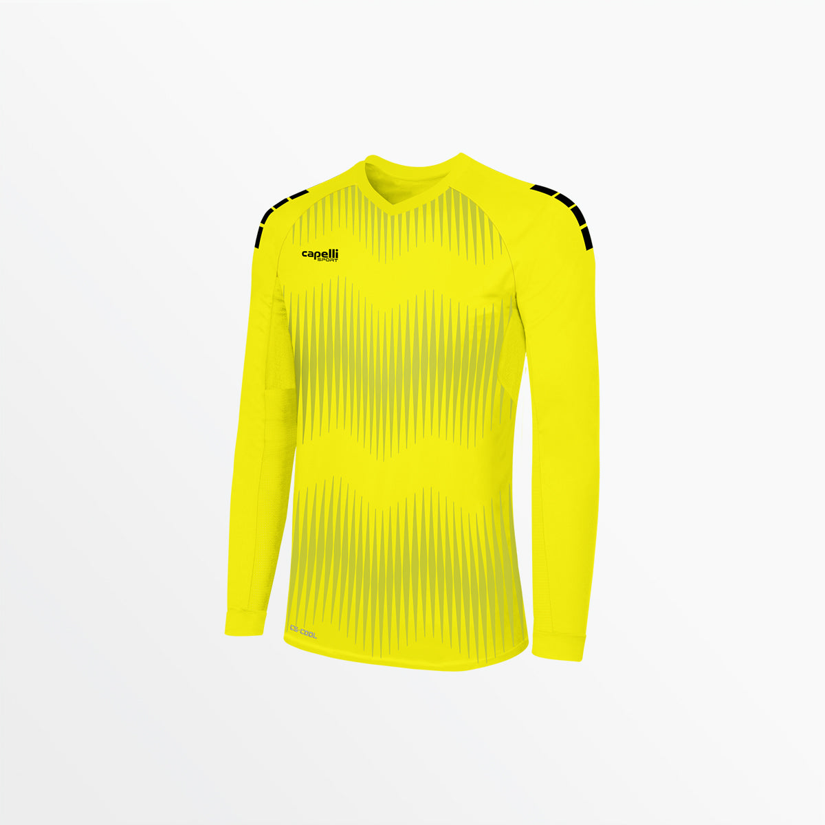 Women's Madison Static II Long Sleeve Goalkeeper Jersey With Padding Capelli Sport