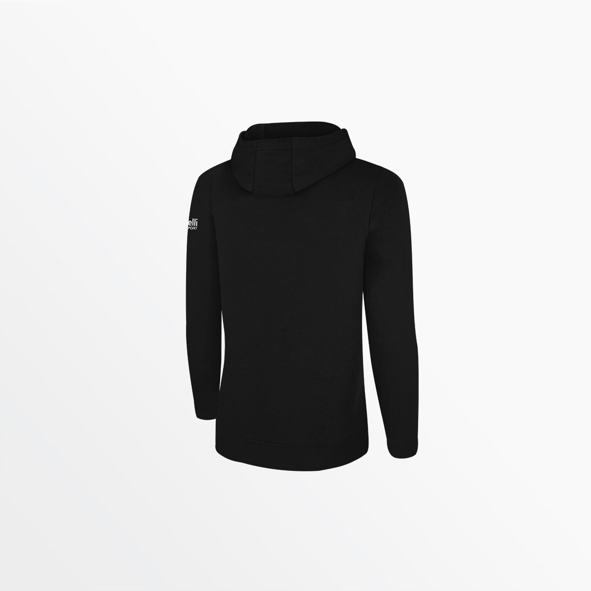 Women's Basics Fleece Pullover Hoodie With Sleeve Logo Capelli Sport