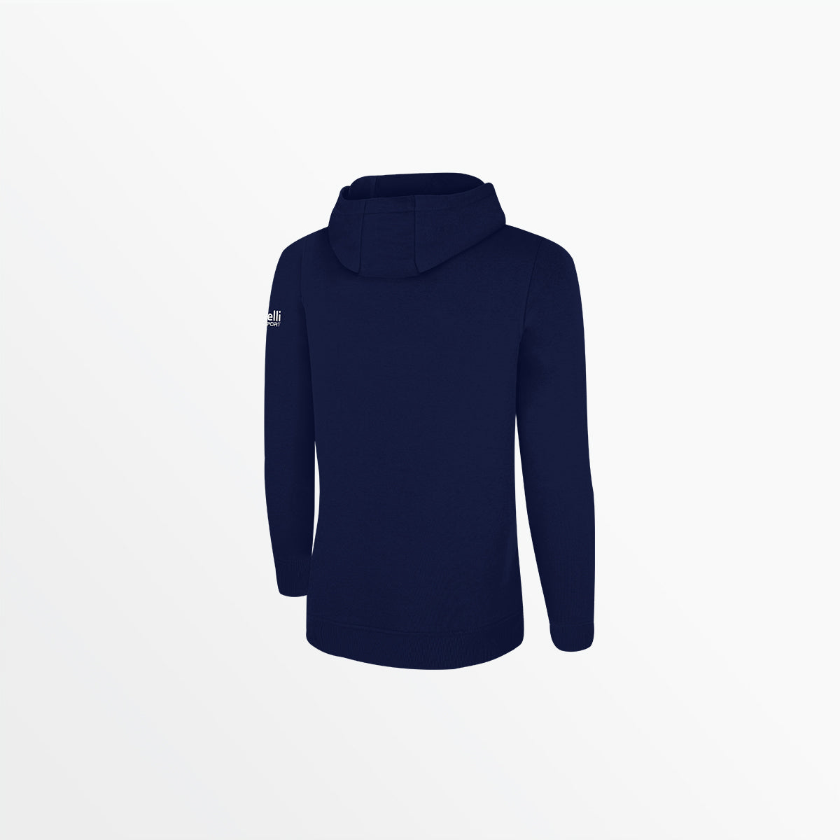 Women's Basics Fleece Pullover Hoodie With Sleeve Logo Capelli Sport