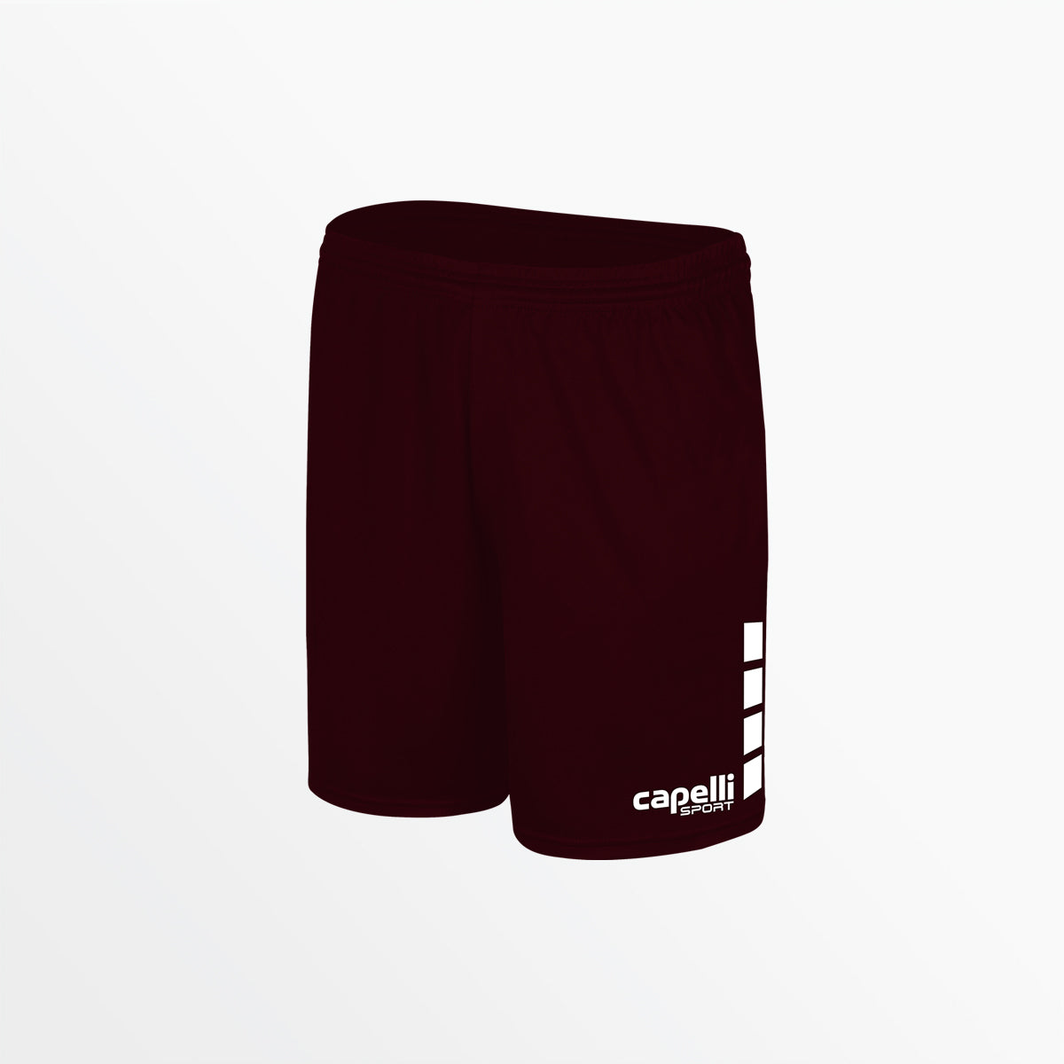 Women's Team Match Shorts With 5" Inseam and 4-Cubes Capelli Sport XS