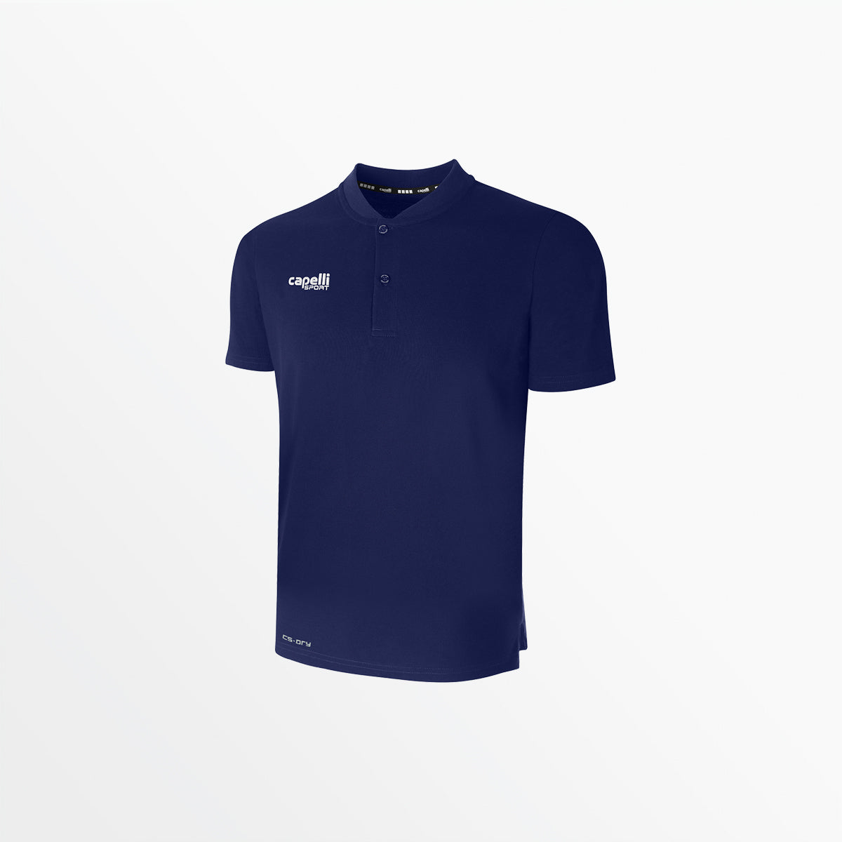 Men's Poly Henley Capelli Sport S Navy