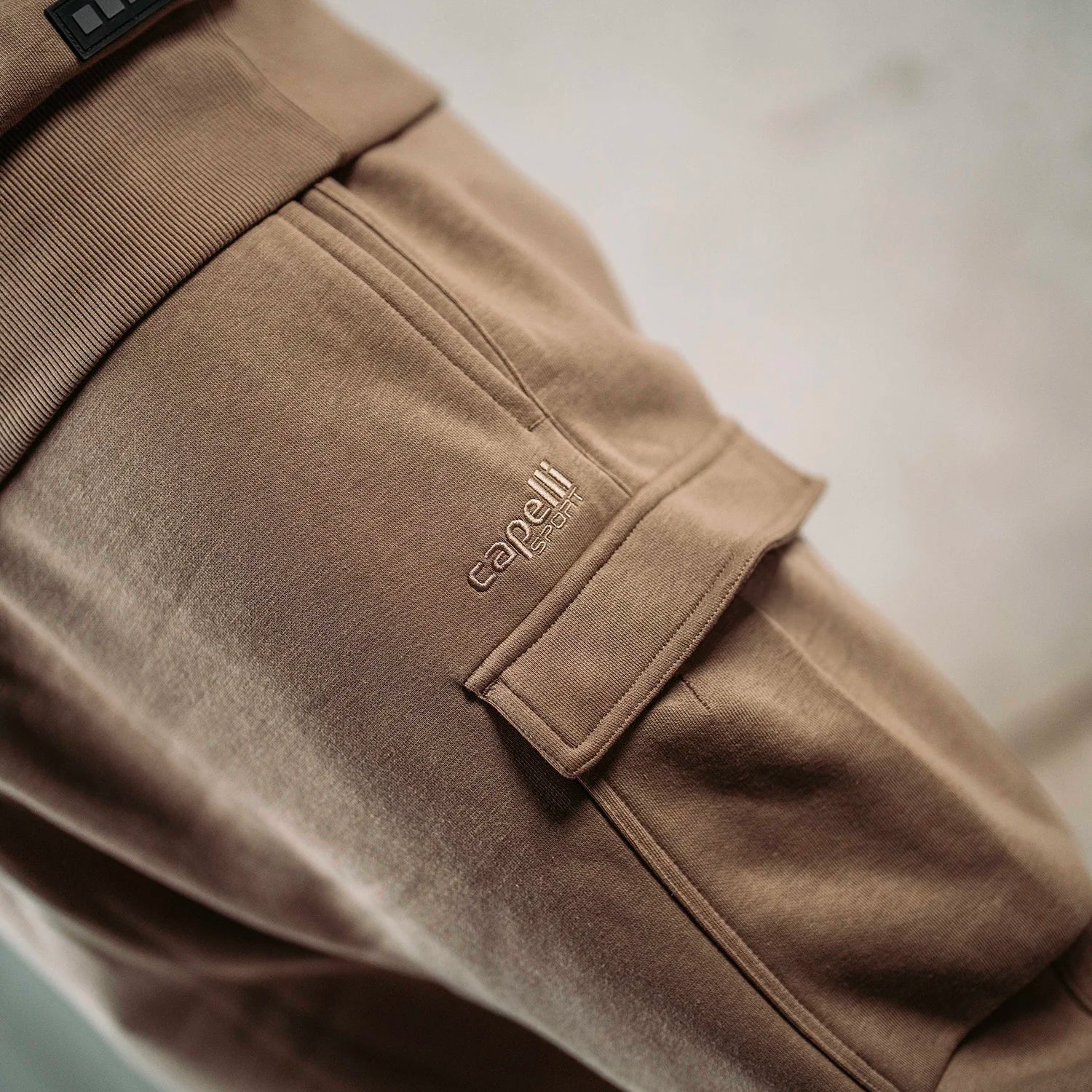 Men's Fleece Cargo Sweatpants Capelli Sport