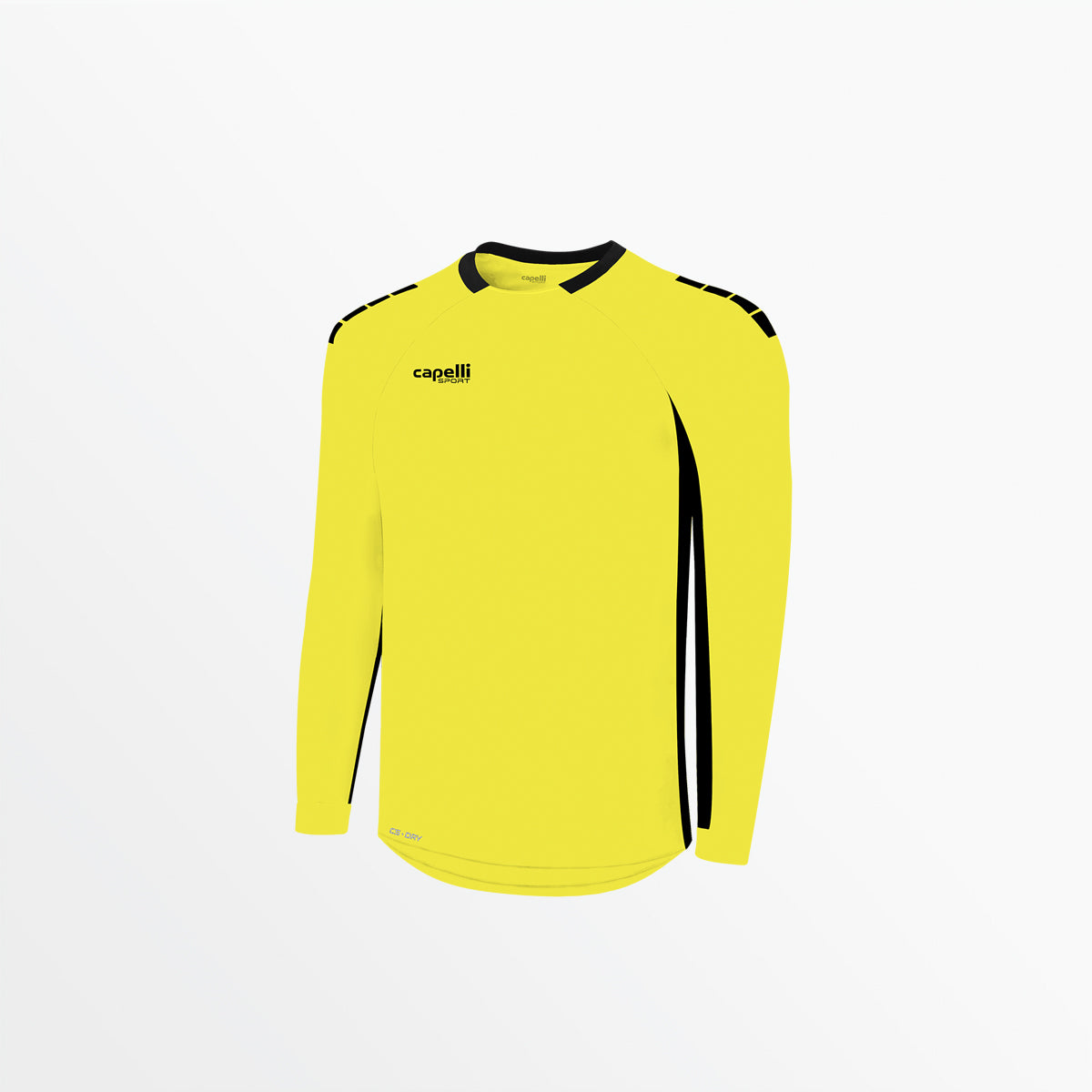 Adult Pitch Long Sleeve Goalkeeper Jersey Without Padding Capelli Sport S Neon Yellow