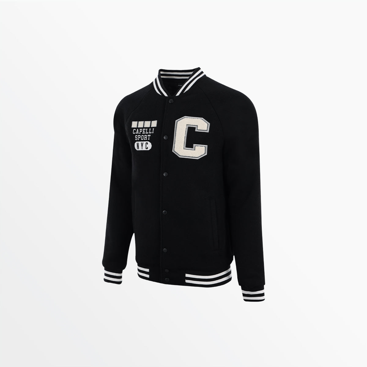Adult Unisex Felted Collegiate Jacket Capelli Sport