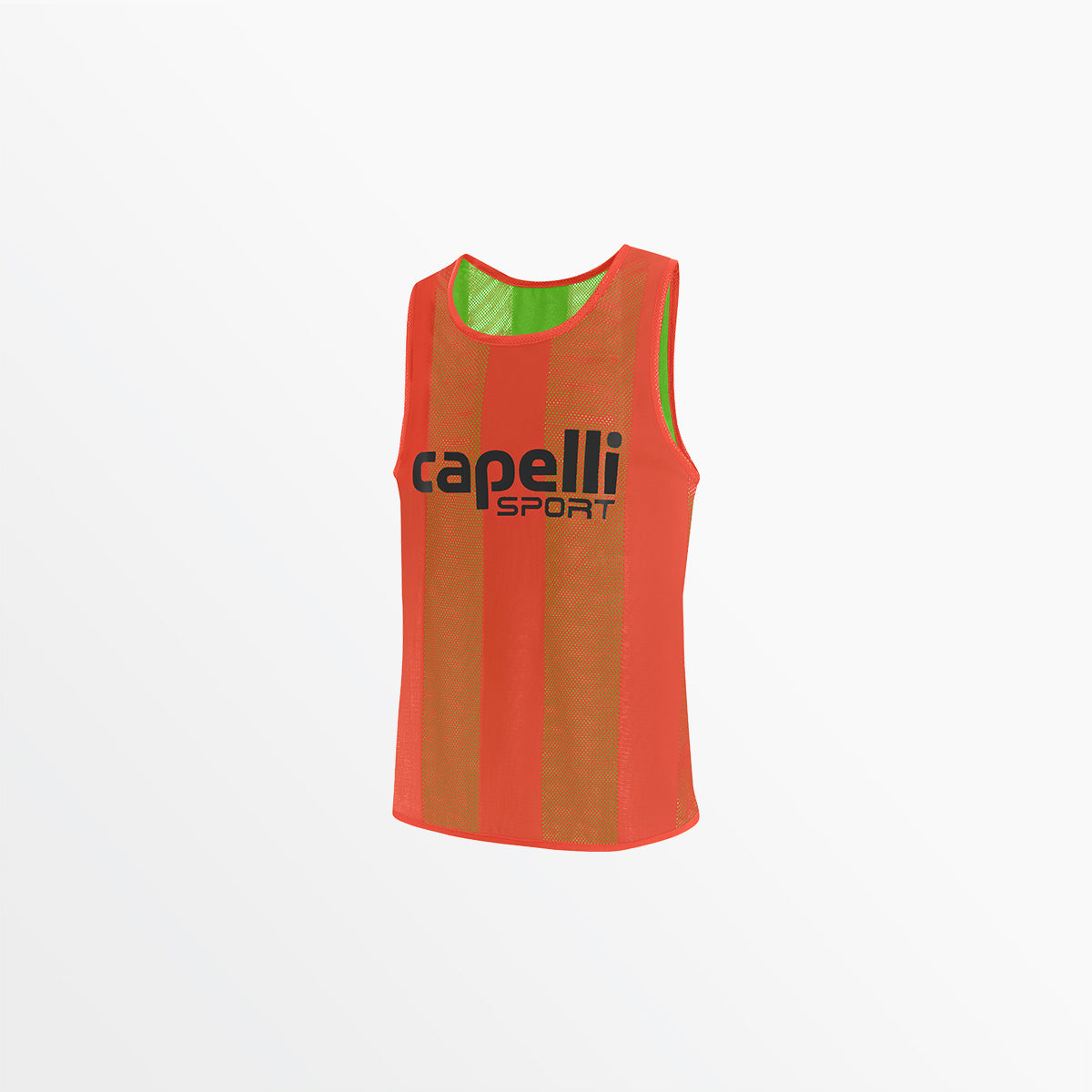 Adult Reversible Tonal Stripe Practice Pinnie Capelli Sport