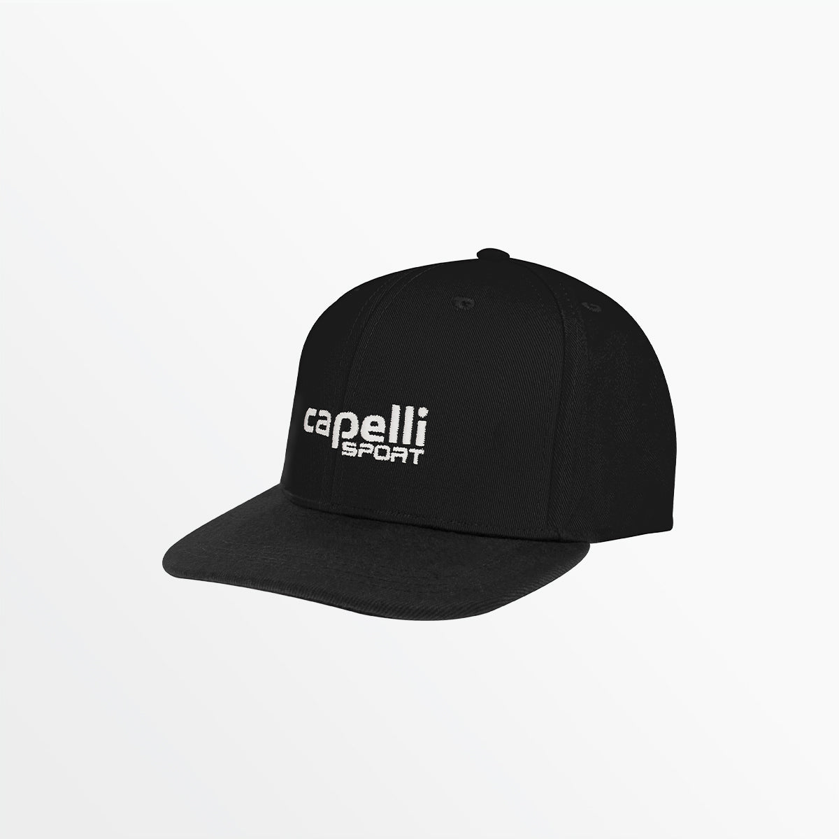 Youth CS Flat Brim Cap Capelli Sport Black