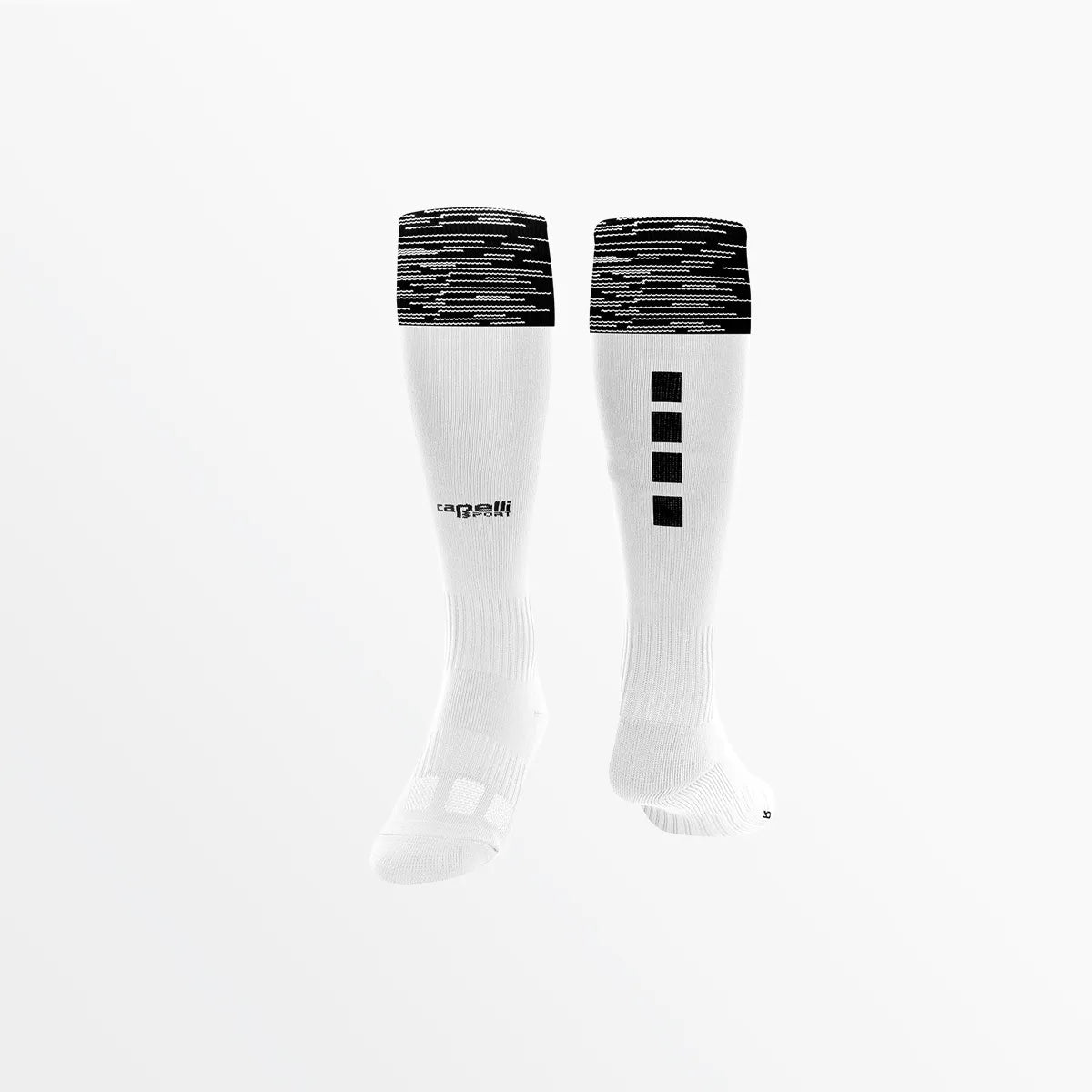 Marled Match Soccer Socks Capelli Sport White XS