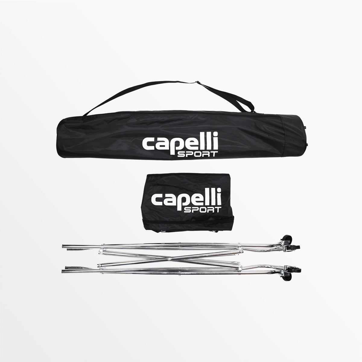 CS Collapsible Hammock Ball Cart With Carry Bag Capelli Sport