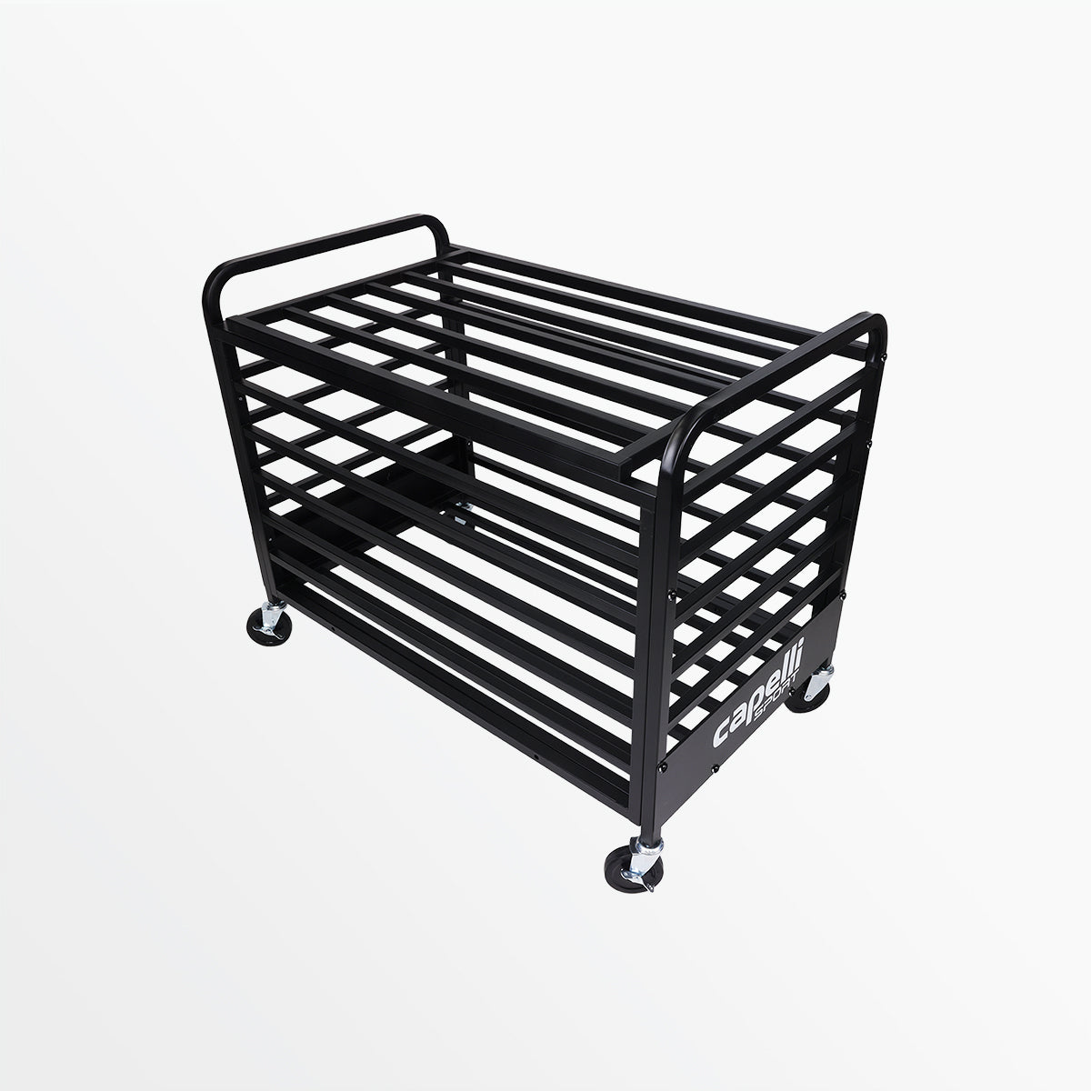 Volleyball Ball Storage Cage With Lid Capelli Sport