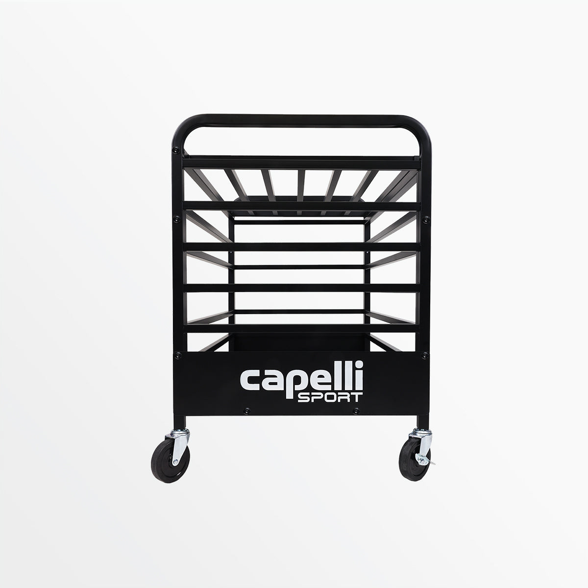 Volleyball Ball Storage Cage With Lid Capelli Sport