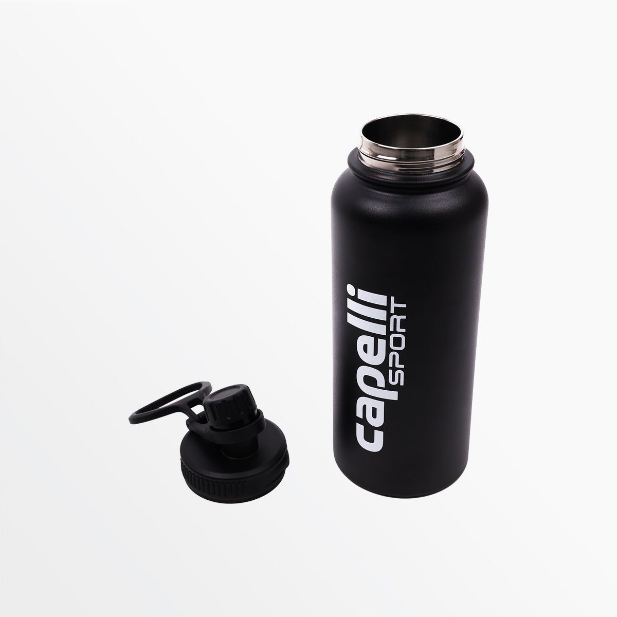 32 Oz Sport Screw Cap Wide Mouth Stainless Steel Water Bottle Capelli Sport