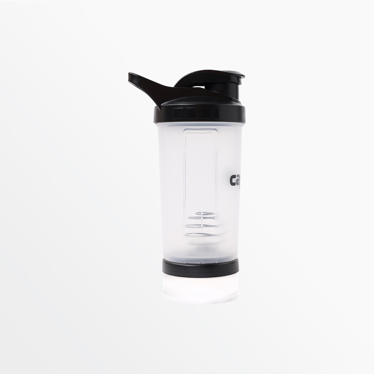 16 Oz Shaker Bottle With Bottom Storage Container Capelli Sport