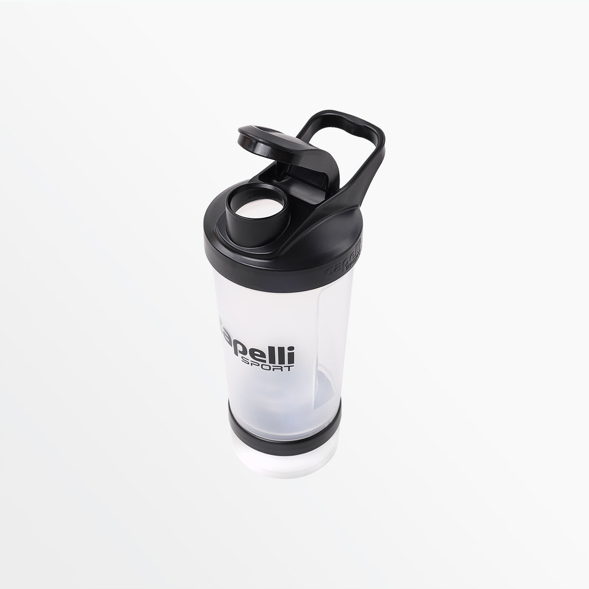 16 Oz Shaker Bottle With Bottom Storage Container Capelli Sport