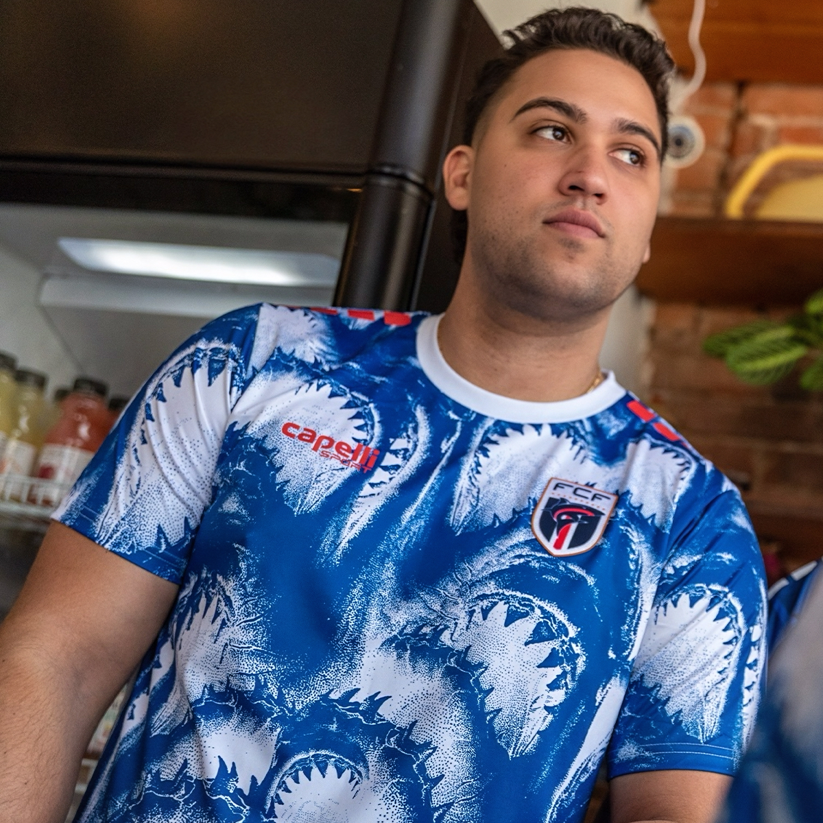 Men's Cabo Verde 2026 Pre-Match Jersey Capelli Sport