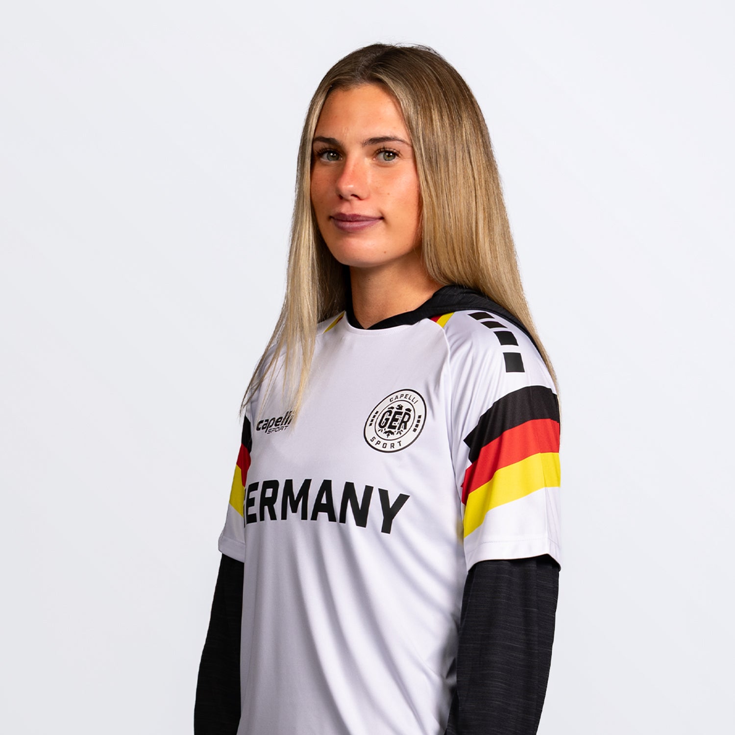 Capelli Sport Germany Home Met Lines Soccer Jersey Capelli Sport