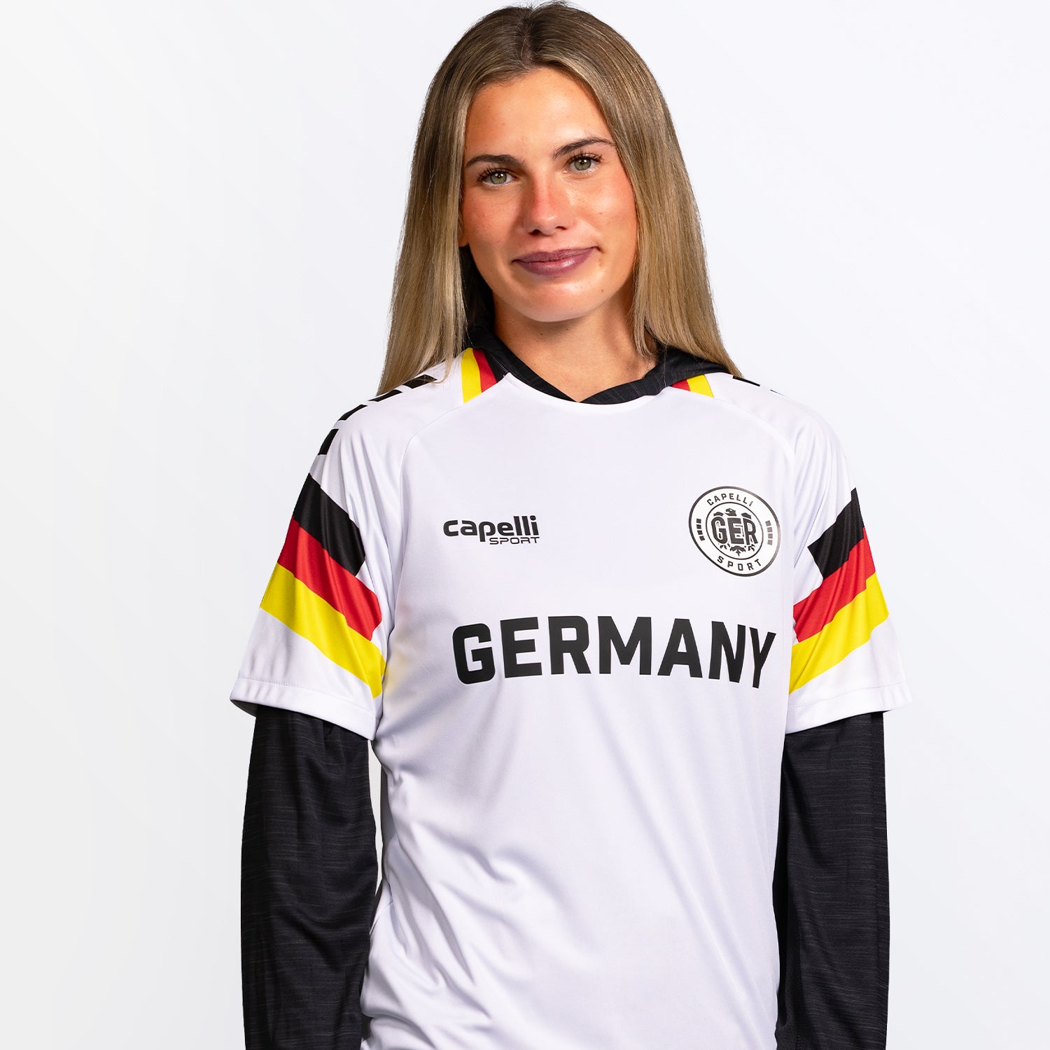 Capelli Sport Germany Home Met Lines Soccer Jersey Capelli Sport
