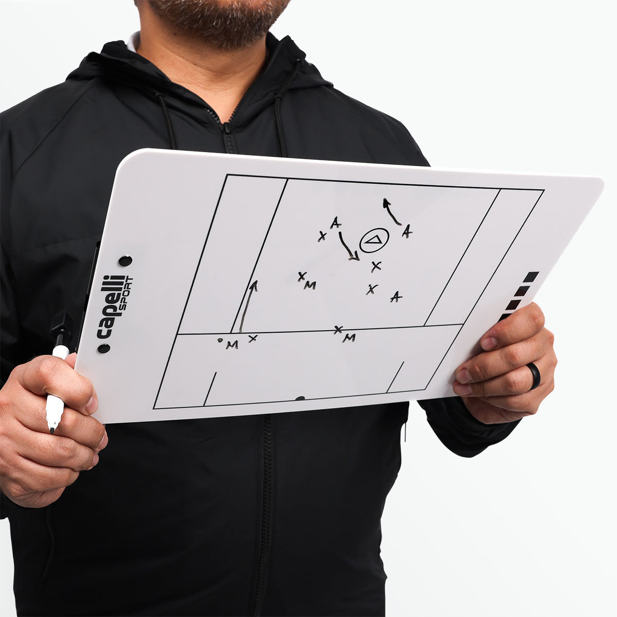 Men's Lacrosse Dry Erase Clipboard Capelli Sport