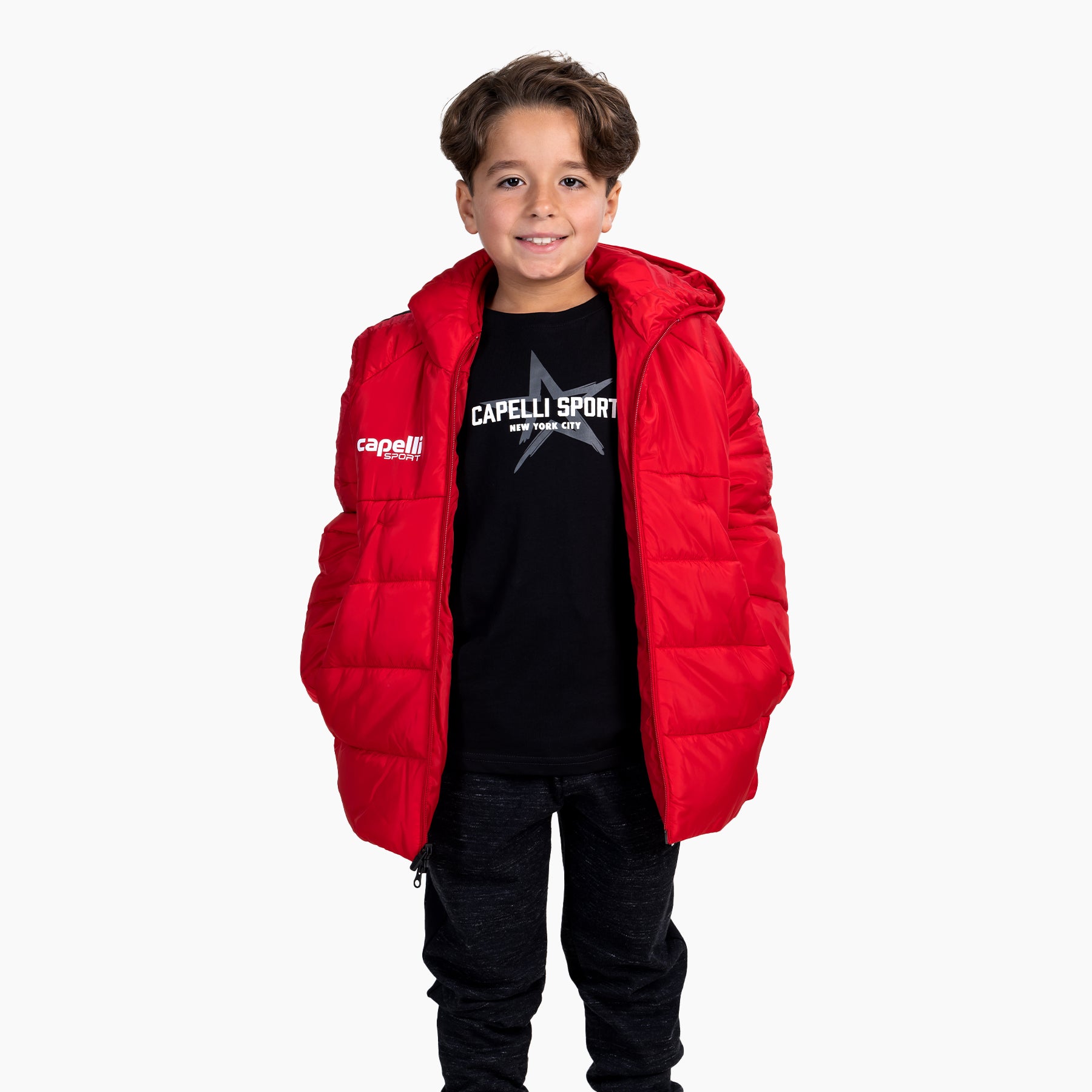 Youth Madison Short Winter Jacket Capelli Sport