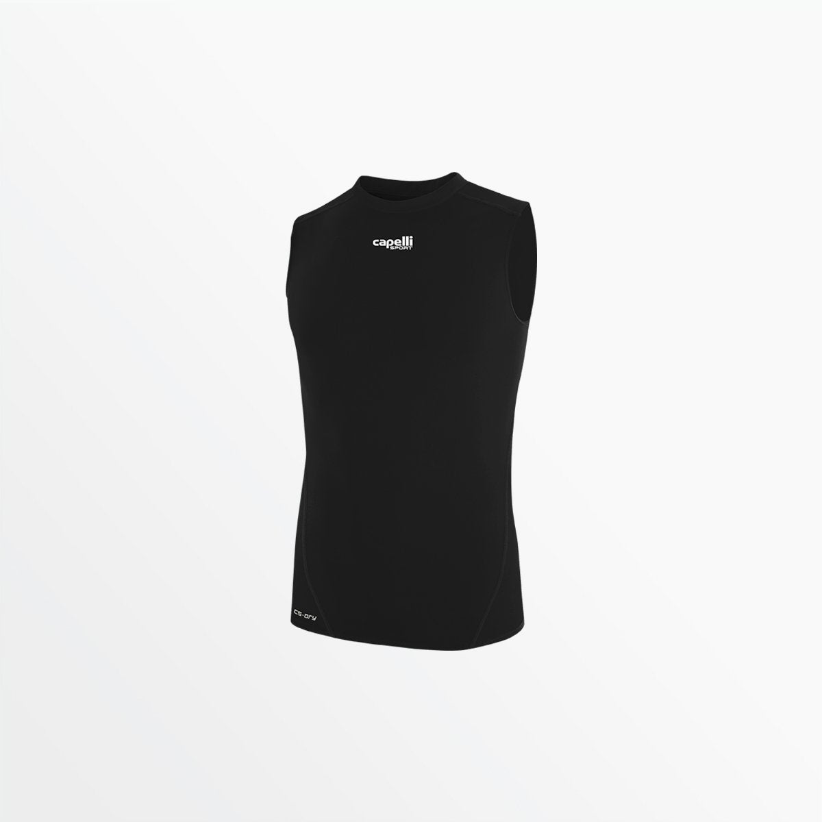 Adult Sleeveless Performance Top Capelli Sport S Black