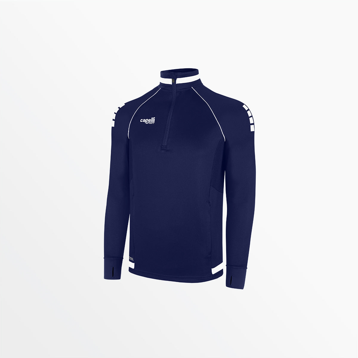 Youth Uptown 1/4 Zip Training Top Capelli Sport XXS Navy